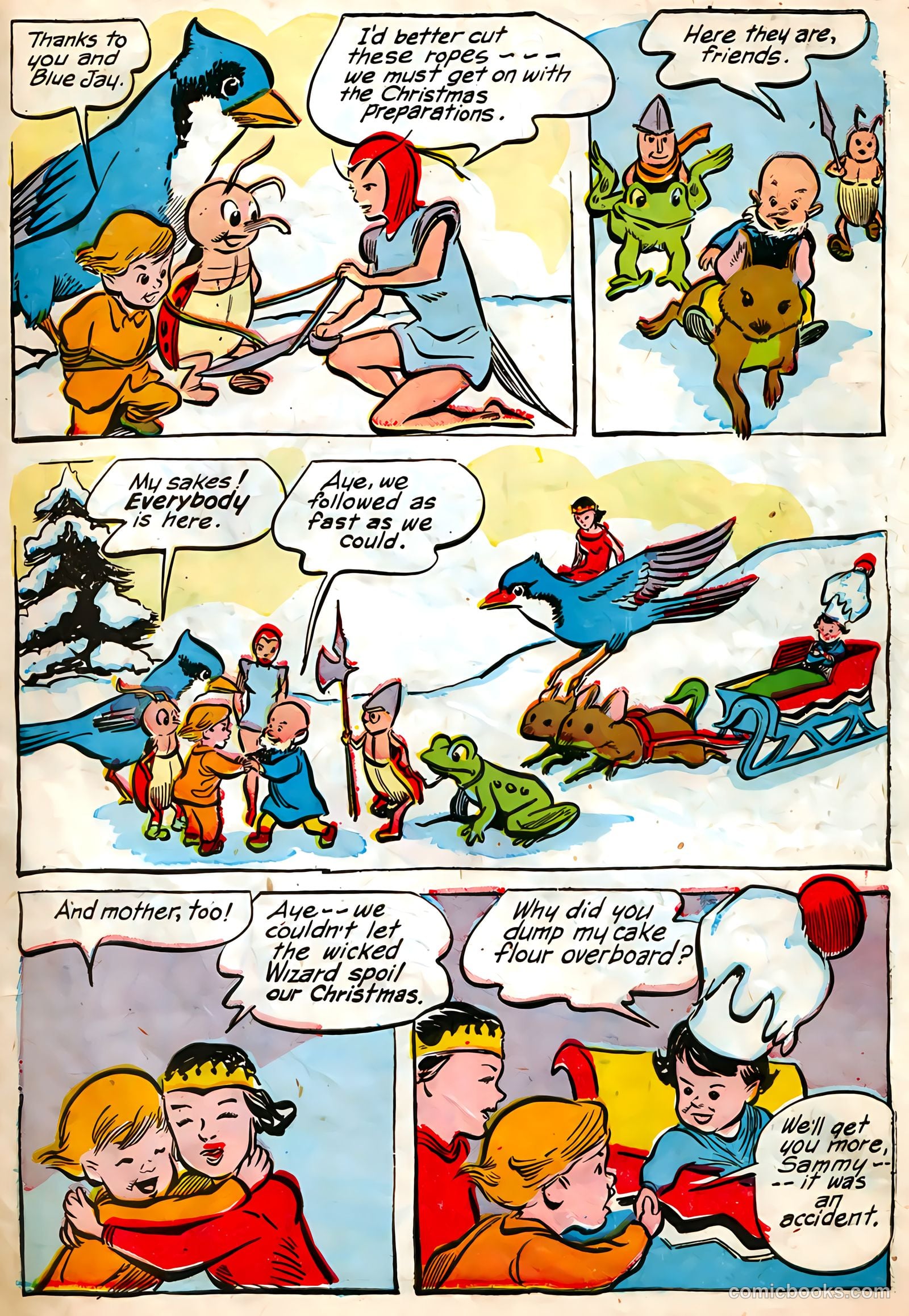 The Adventures of Peter Wheat #21 (1949, Peter Wheat Bread and Bakers Associates) — page 13 of 16