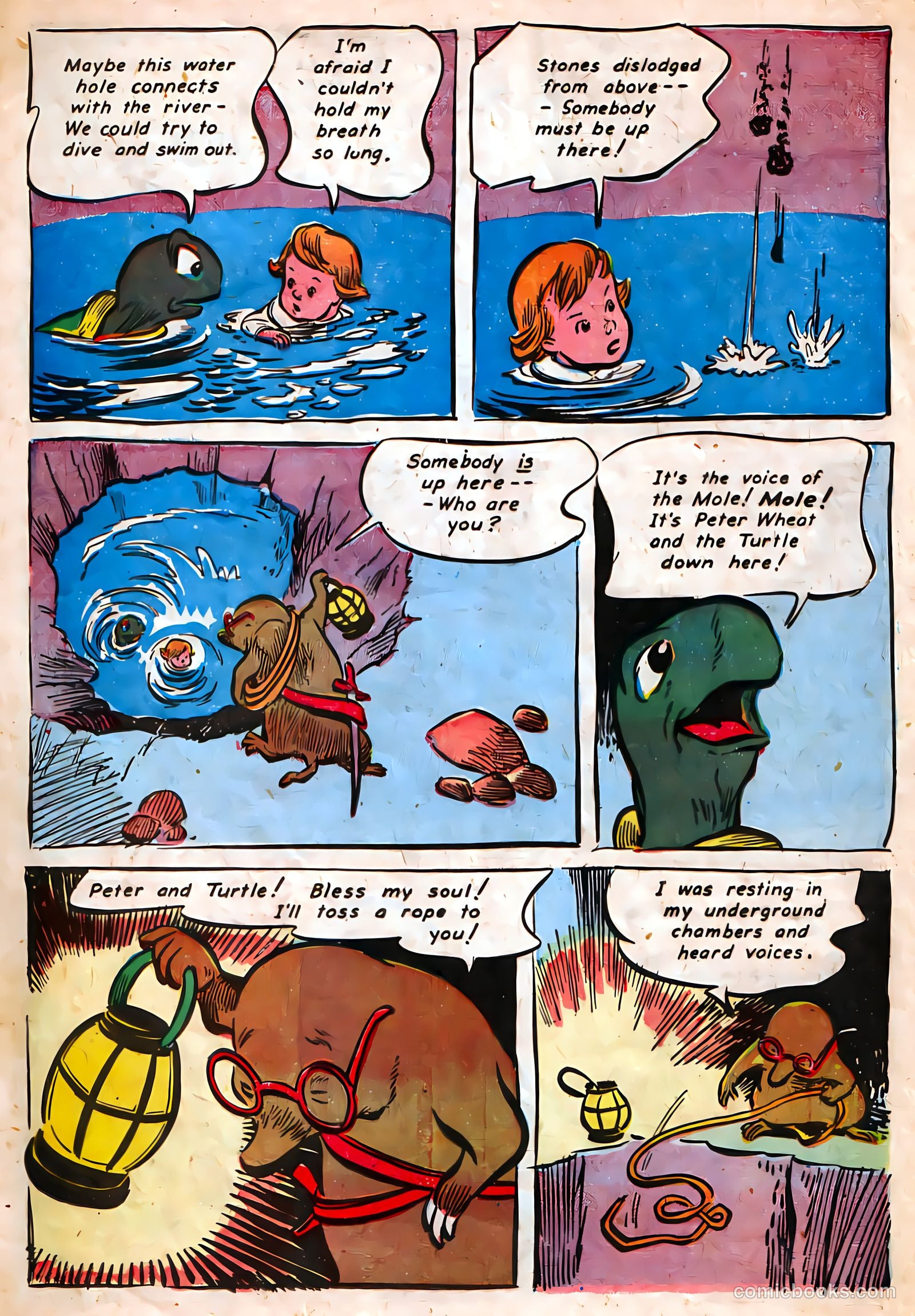 The Adventures of Peter Wheat #23 (1950) — page 7