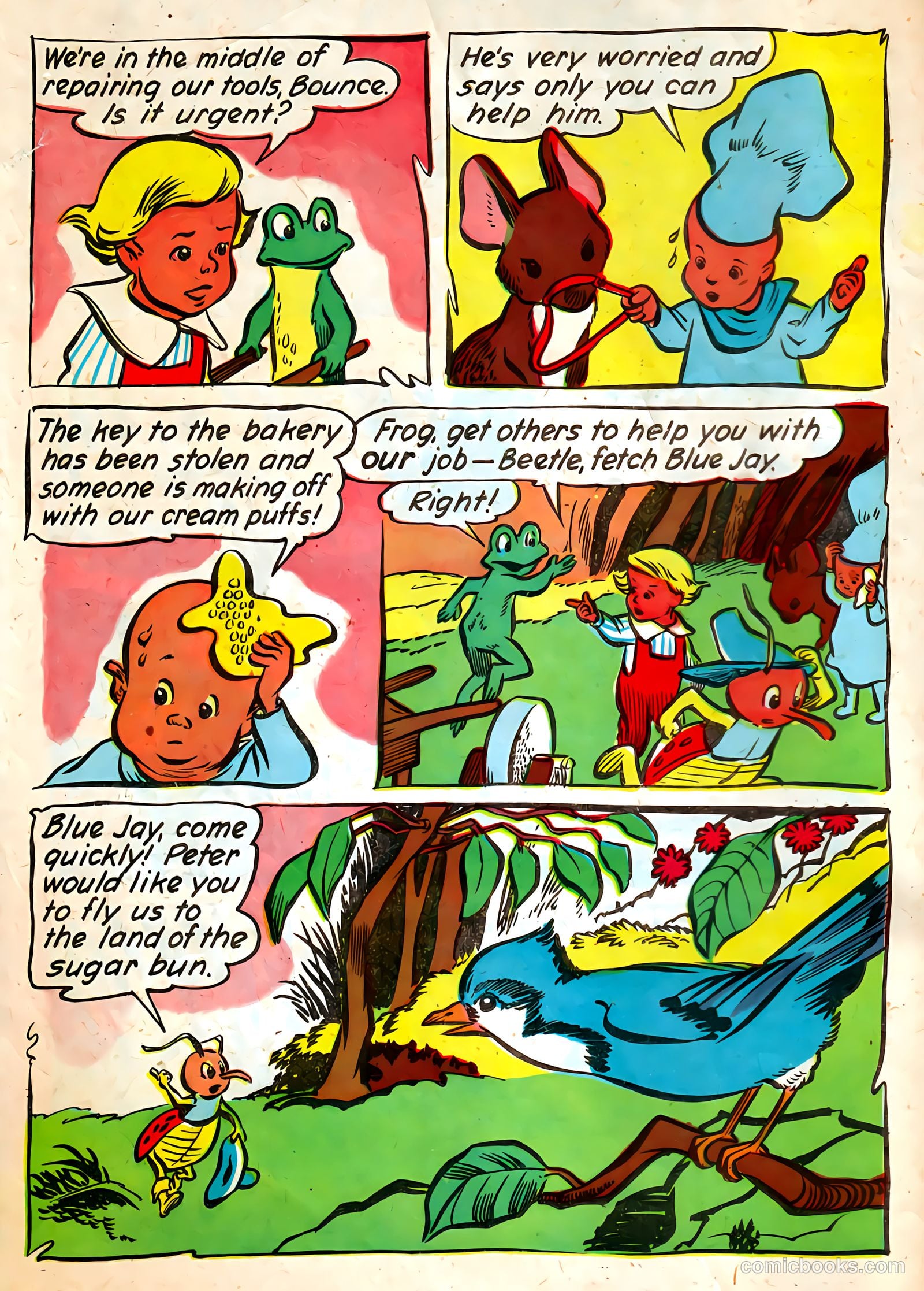 The Adventures of Peter Wheat #24 (1950, Bakers Associates, Inc.) — page 2 of 16