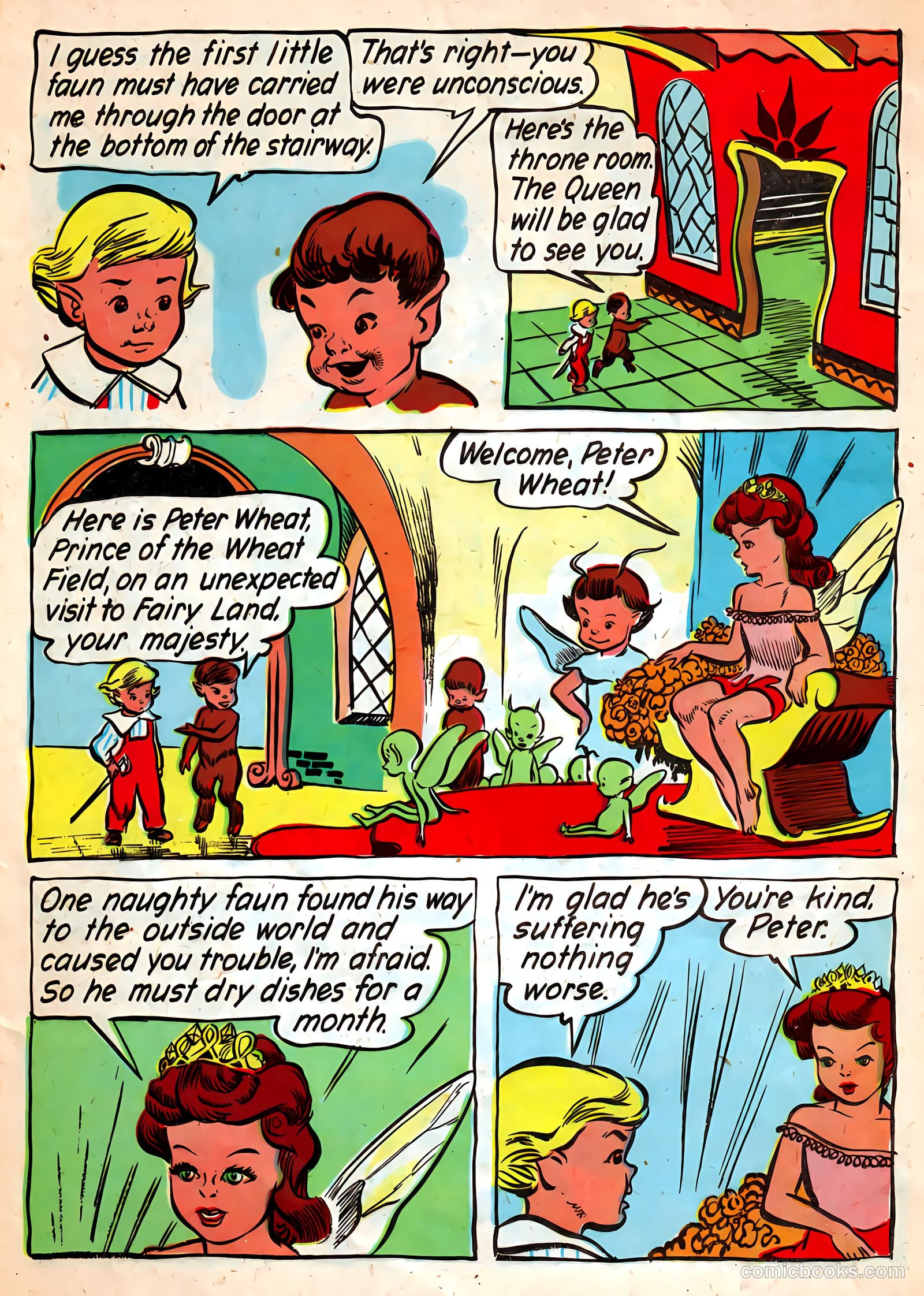 The Adventures of Peter Wheat #24 (1950, Bakers Associates, Inc.) — page 14 of 16