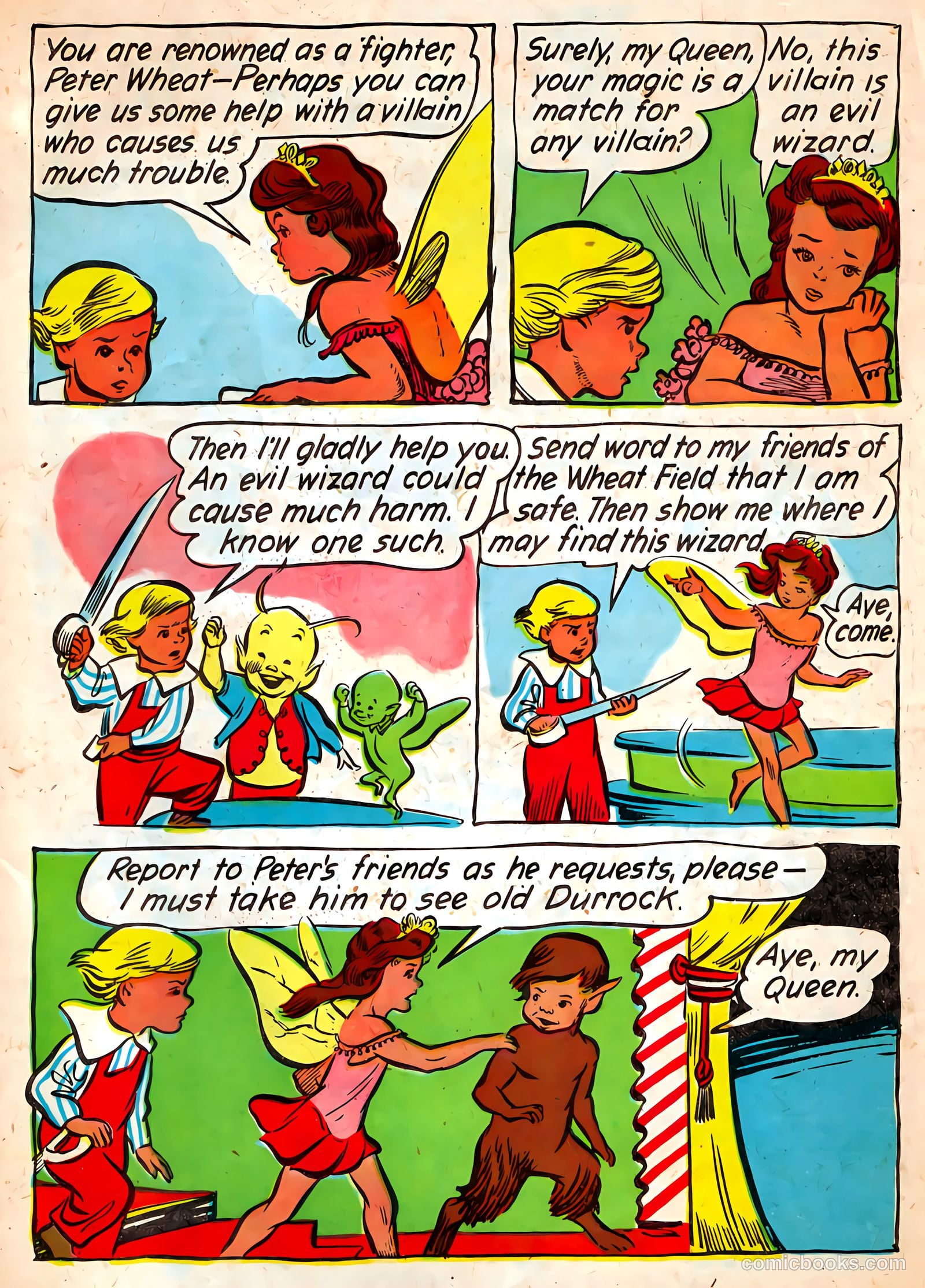 The Adventures of Peter Wheat #24 (1950, Bakers Associates, Inc.) — page 15 of 16