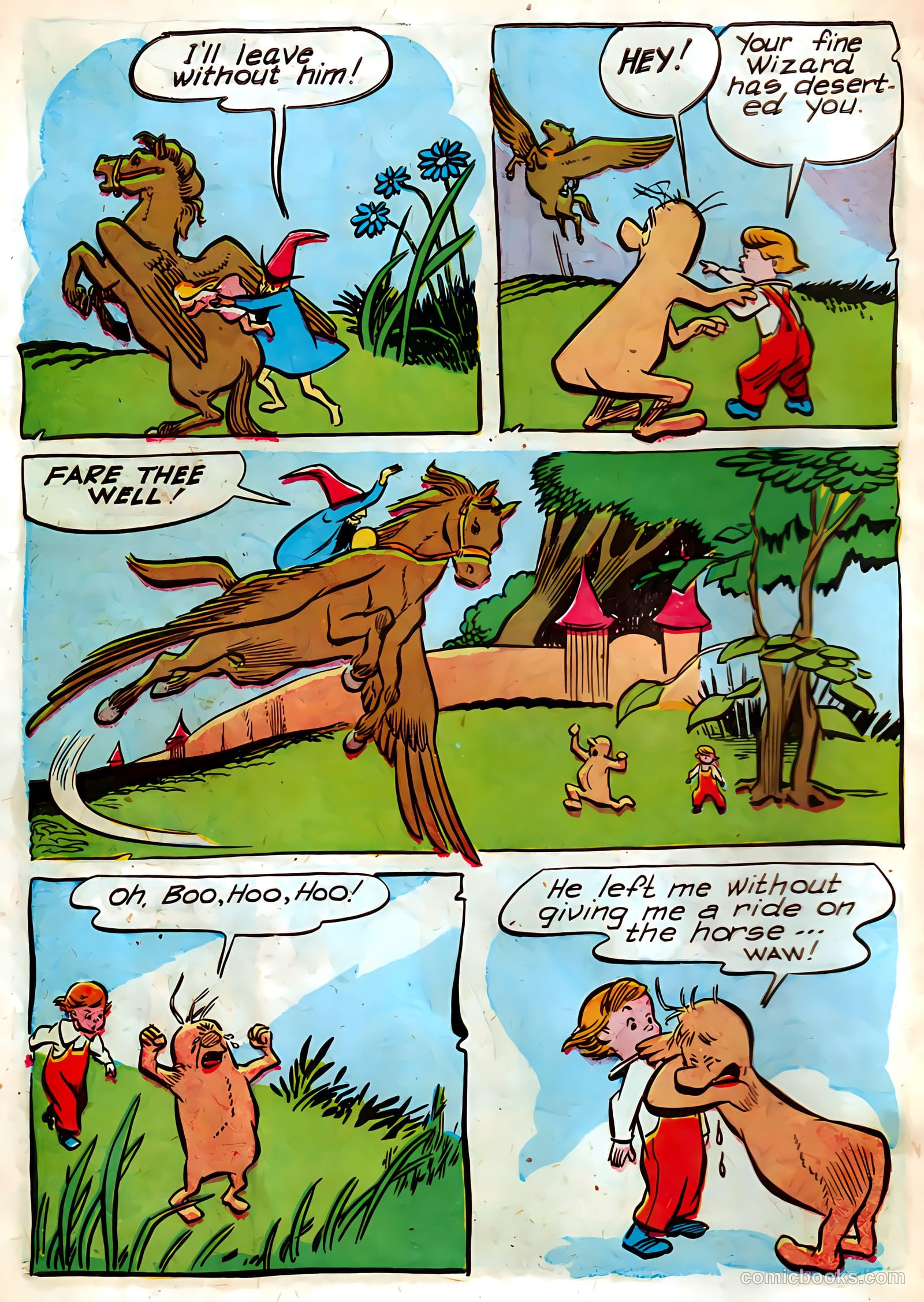 The Adventures of Peter Wheat #27 (1950, Peter Wheat Bread and Bakers Associates) — page 4 of 16