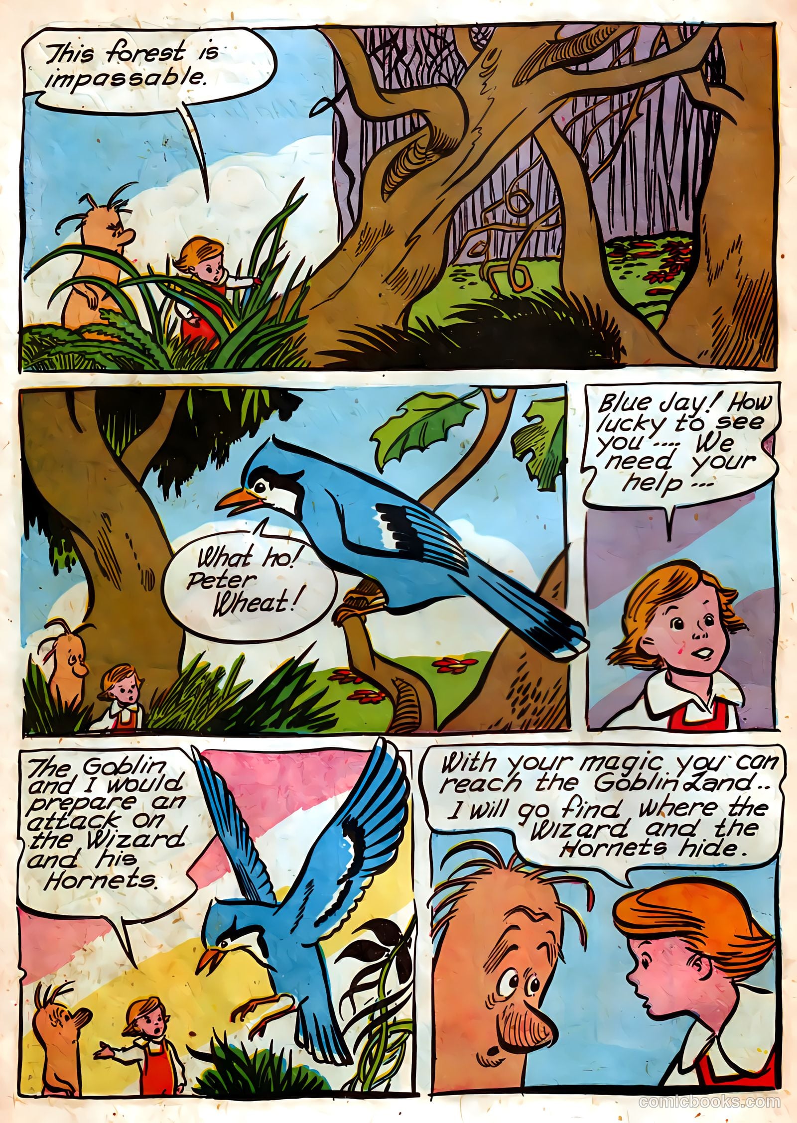 The Adventures of Peter Wheat #27 (1950, Peter Wheat Bread and Bakers Associates) — page 6 of 16