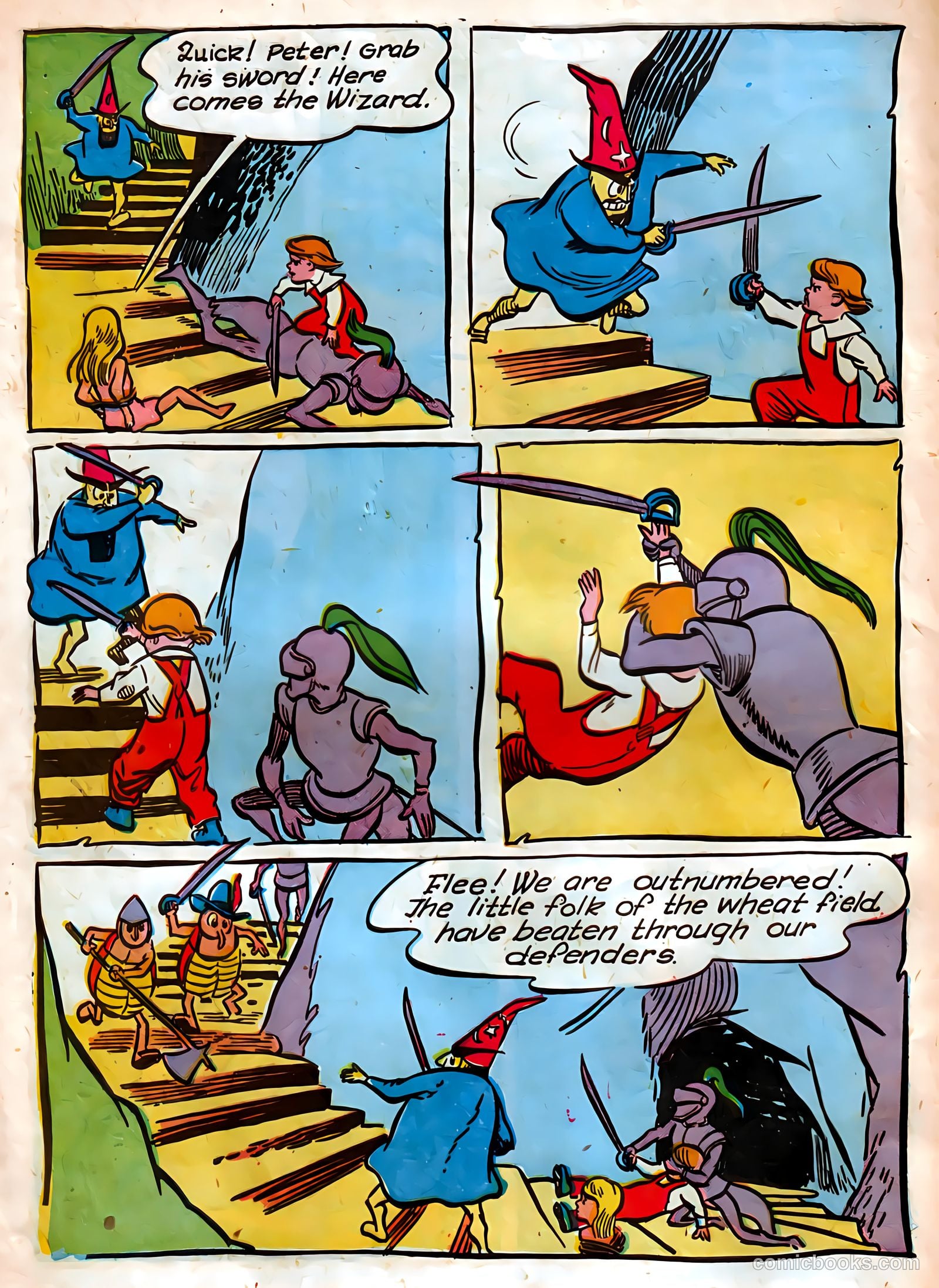 The Adventures of Peter Wheat #27 (1950, Peter Wheat Bread and Bakers Associates) — page 14 of 16
