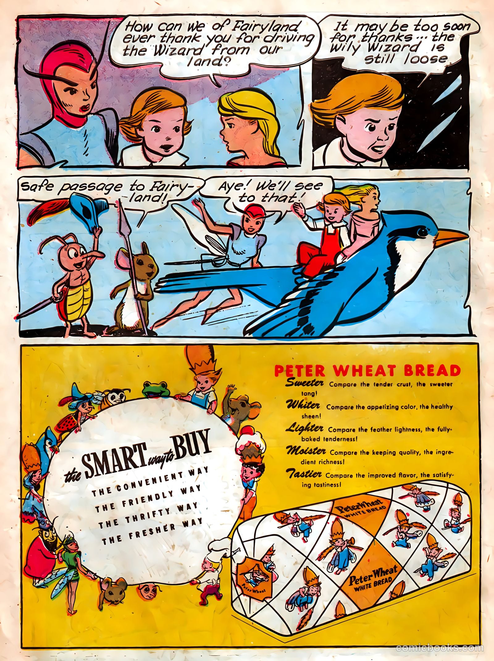 The Adventures of Peter Wheat #27 (1950, Peter Wheat Bread and Bakers Associates) — page 16 of 16