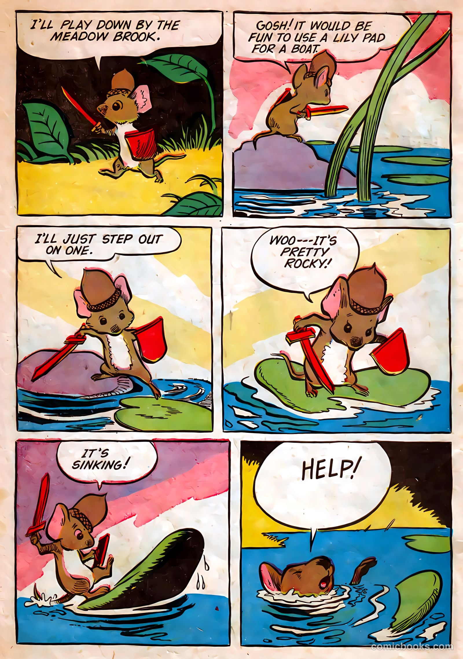 The Adventures of Peter Wheat #32 (1950, Peter Wheat Bread and Bakers Associates) — page 2 of 16