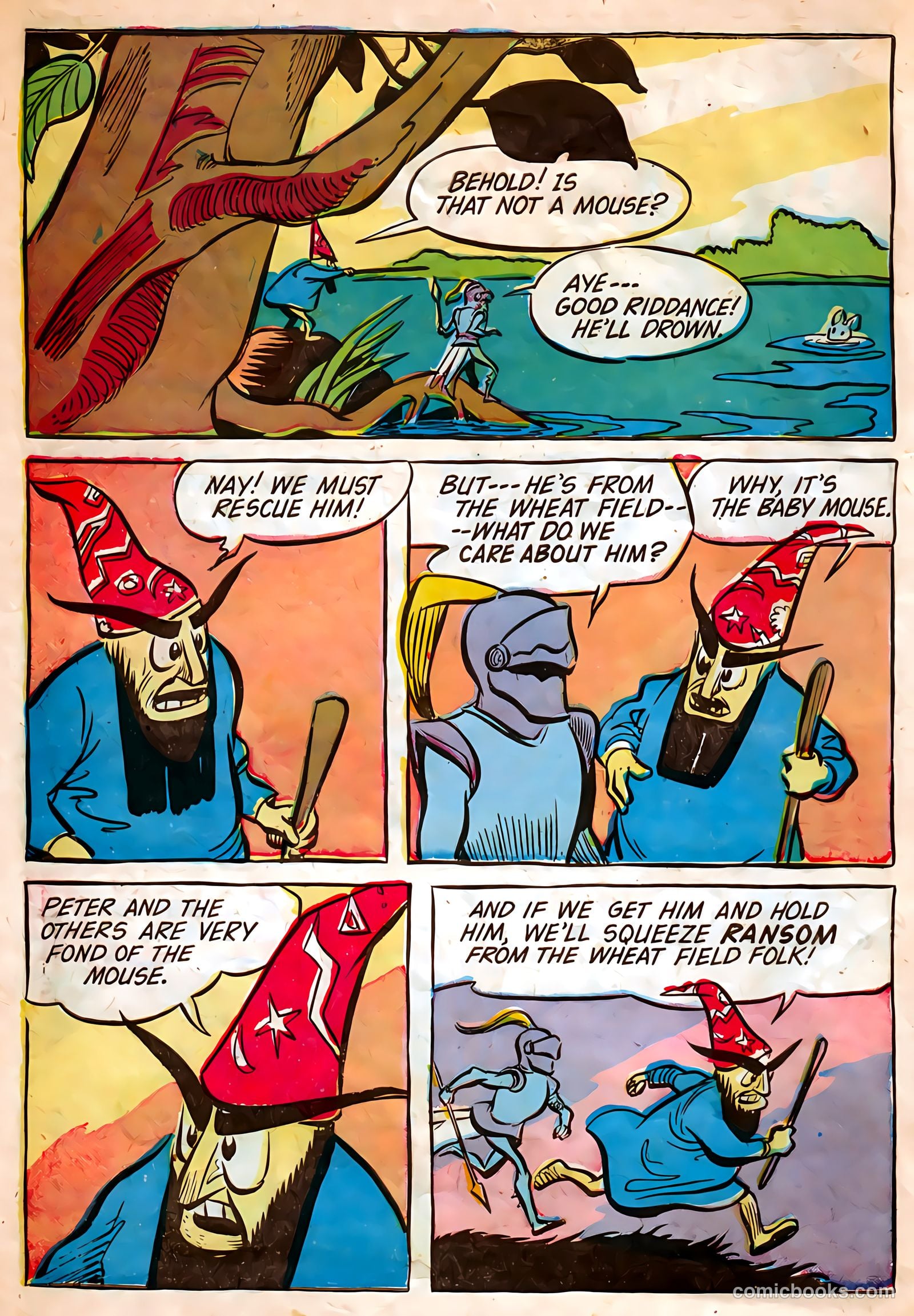 The Adventures of Peter Wheat #32 (1950, Peter Wheat Bread and Bakers Associates) — page 4 of 16