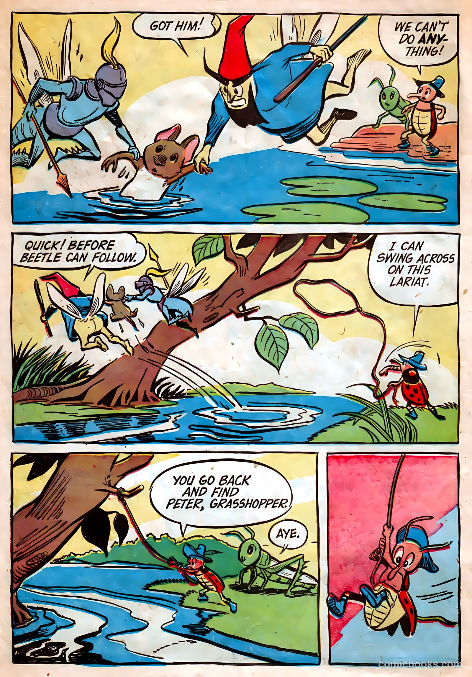 The Adventures of Peter Wheat #32 (1950, Peter Wheat Bread and Bakers Associates) — page 6 of 16