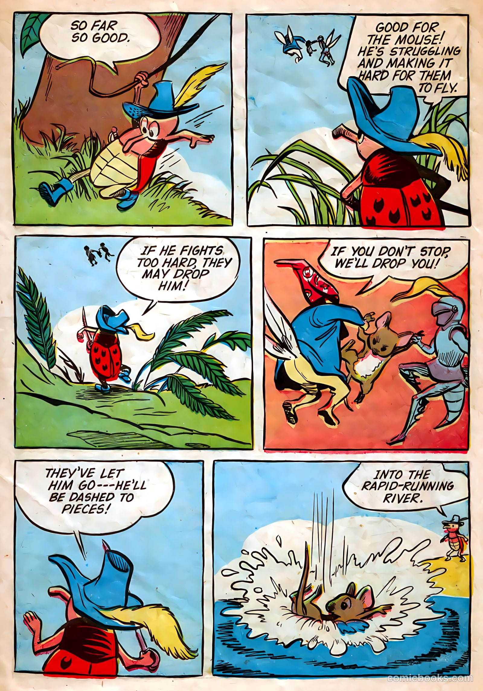 The Adventures of Peter Wheat #32 (1950, Peter Wheat Bread and Bakers Associates) — page 7 of 16