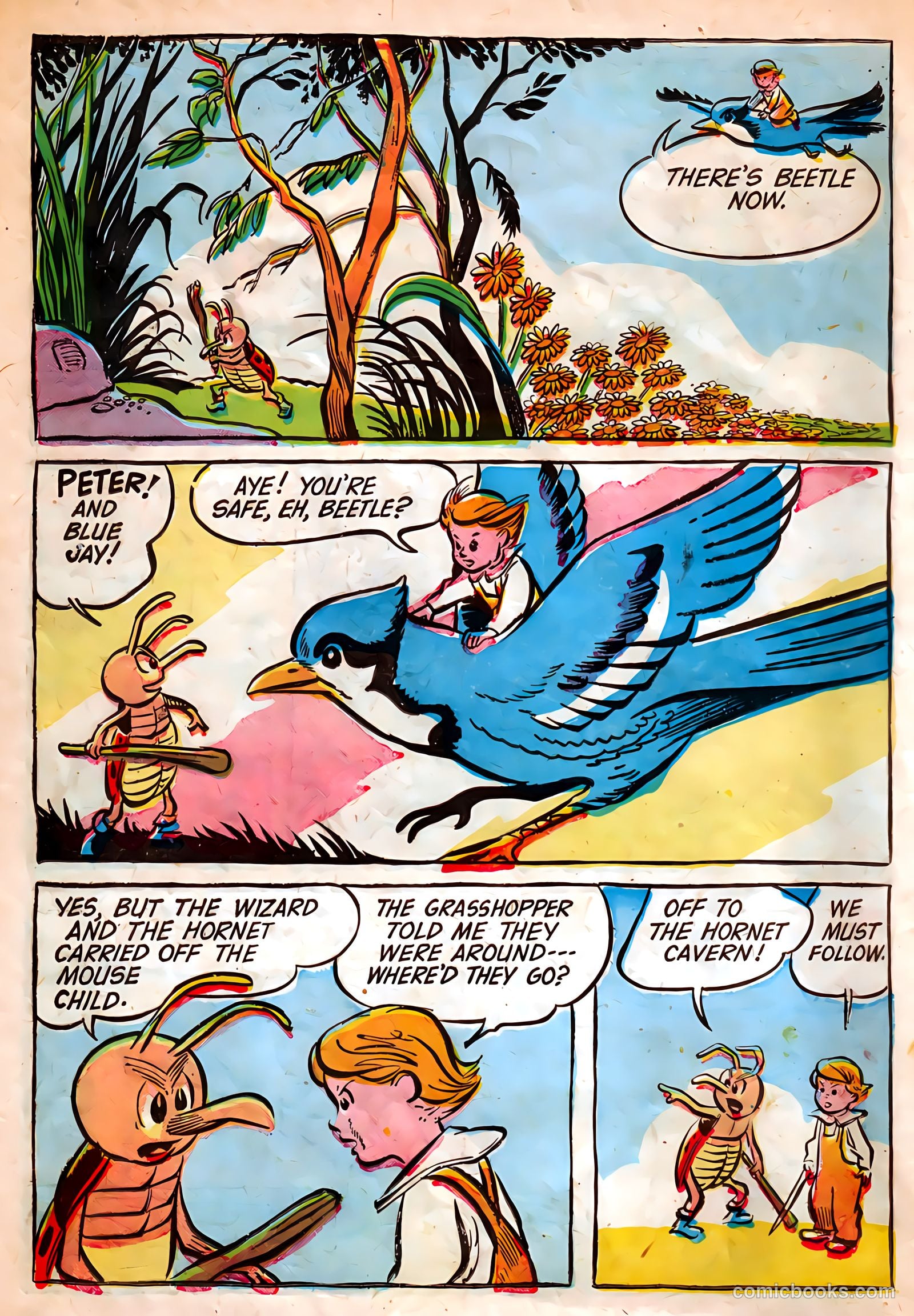 The Adventures of Peter Wheat #32 (1950, Peter Wheat Bread and Bakers Associates) — page 12 of 16