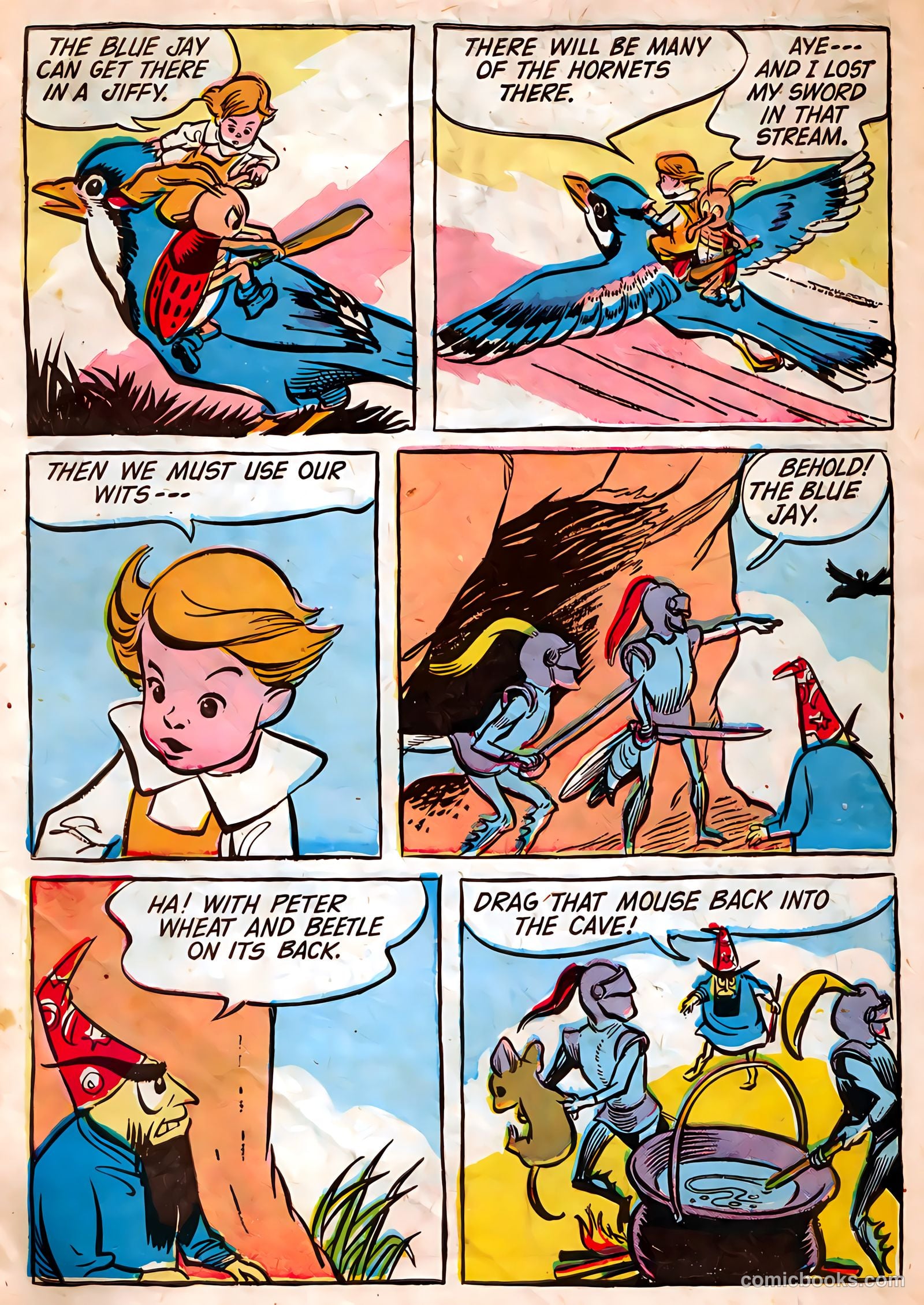 The Adventures of Peter Wheat #32 (1950, Peter Wheat Bread and Bakers Associates) — page 13 of 16