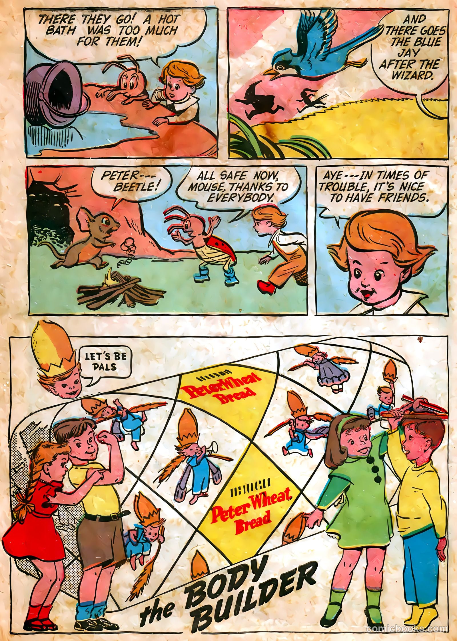 The Adventures of Peter Wheat #32 (1950, Peter Wheat Bread and Bakers Associates) — page 16 of 16