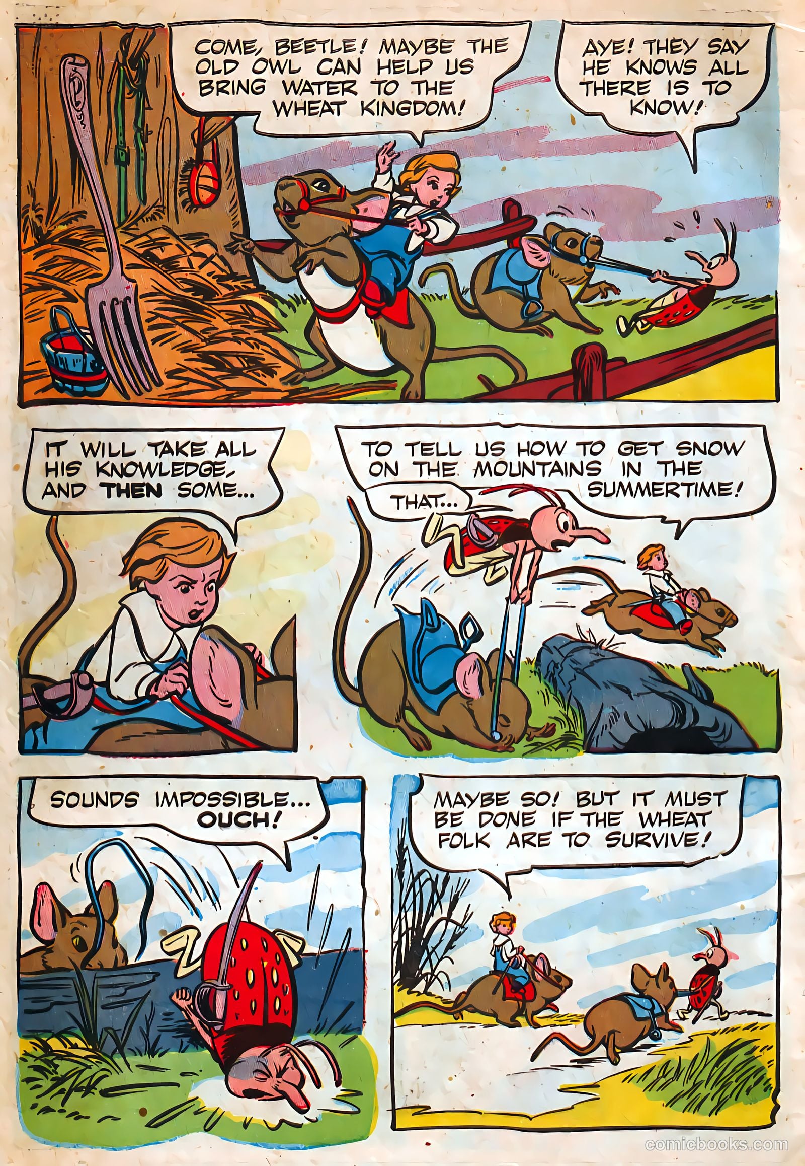 The Adventures of Peter Wheat #38 (1951, Peter Wheat Bread and Bakers Associates) — page 2 of 16