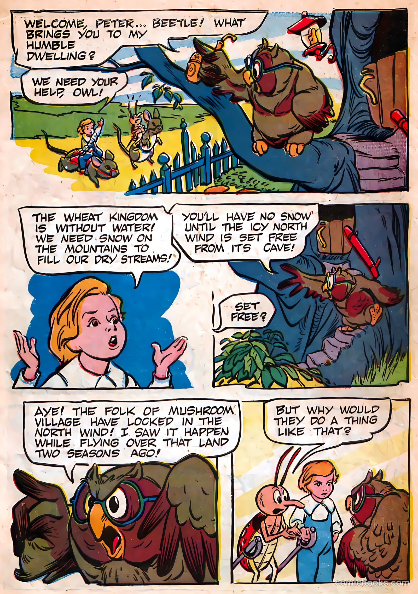 The Adventures of Peter Wheat #38 (1951, Peter Wheat Bread and Bakers Associates) — page 3 of 16