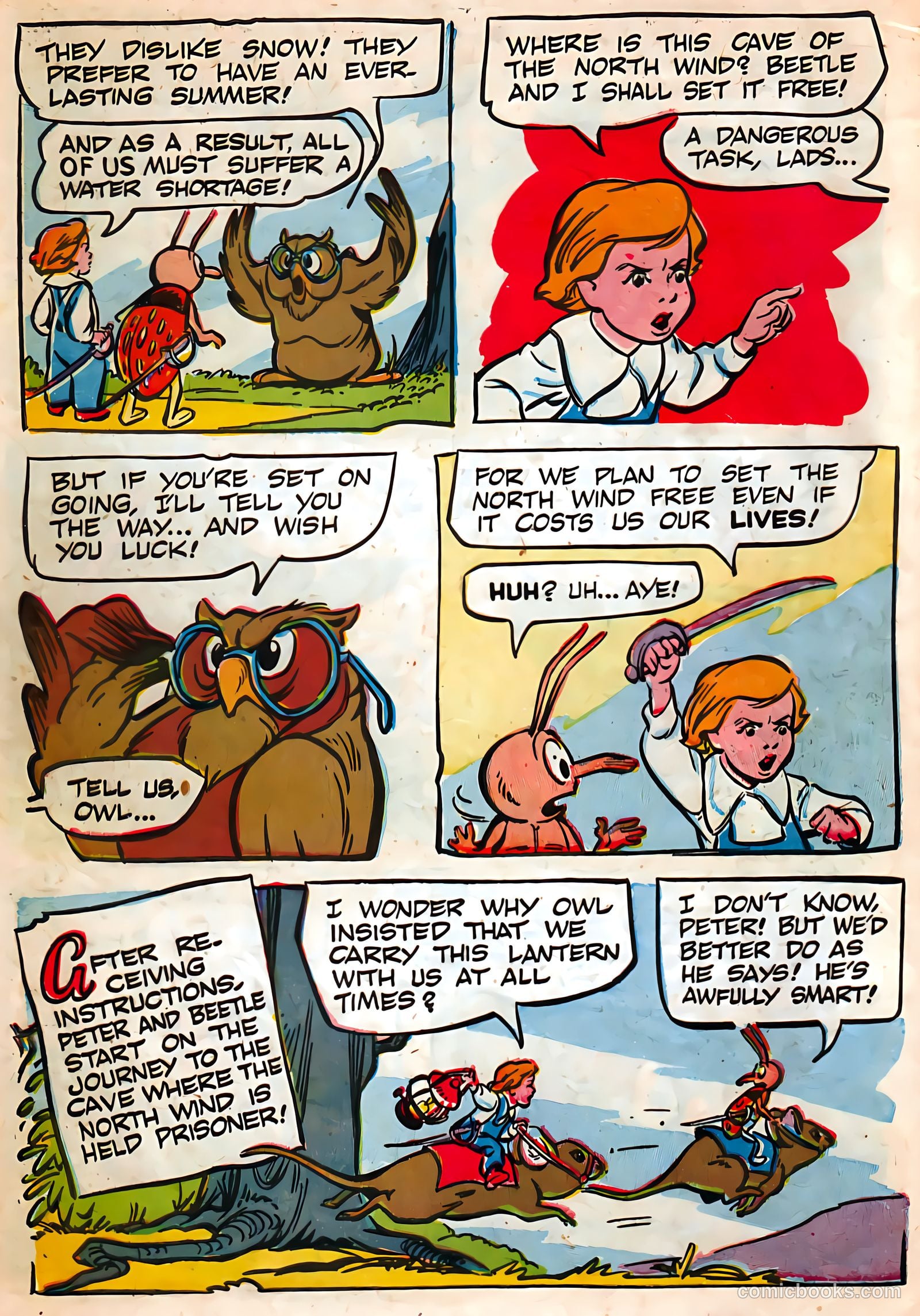The Adventures of Peter Wheat #38 (1951, Peter Wheat Bread and Bakers Associates) — page 4 of 16