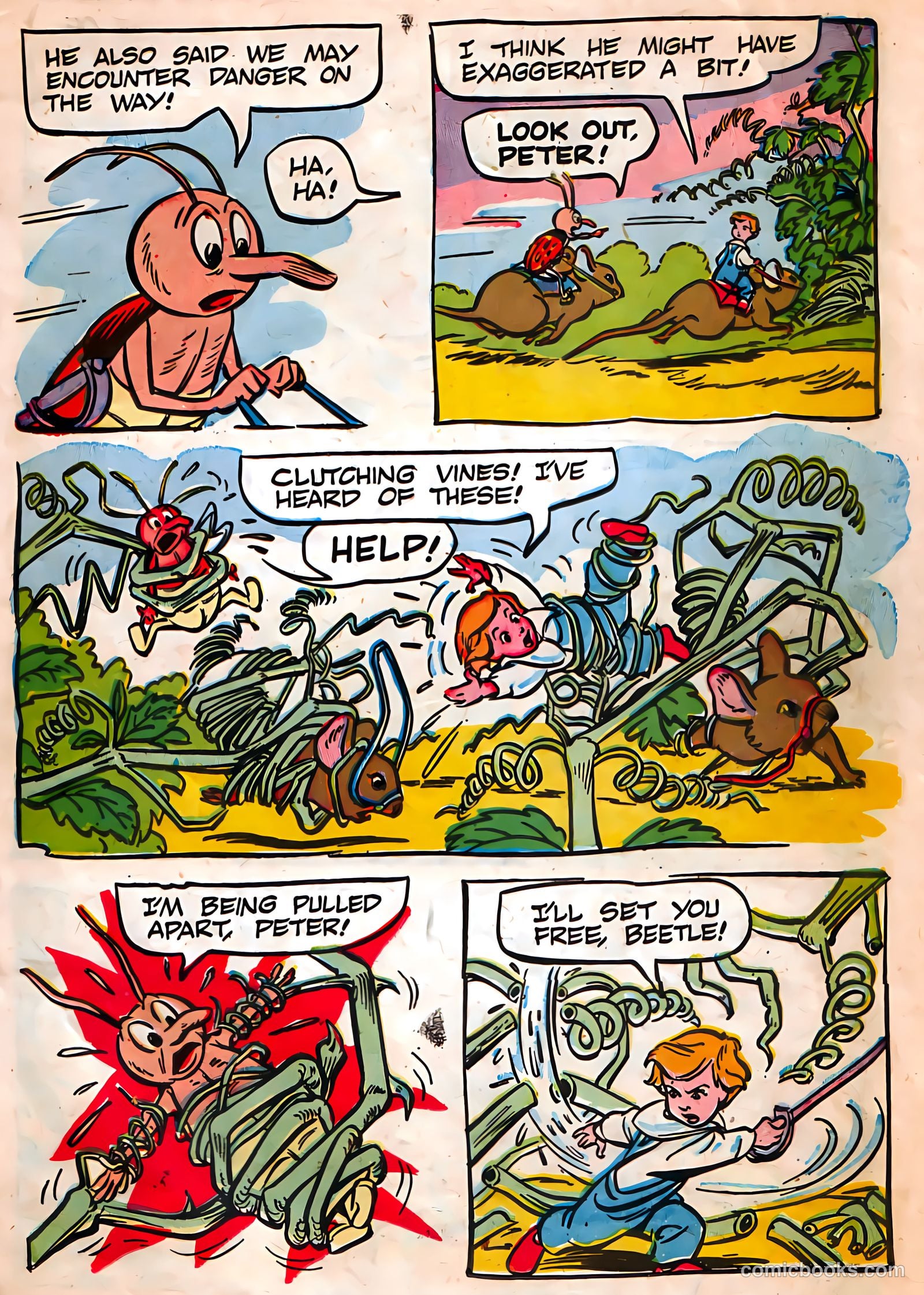 The Adventures of Peter Wheat #38 (1951, Peter Wheat Bread and Bakers Associates) — page 5 of 16