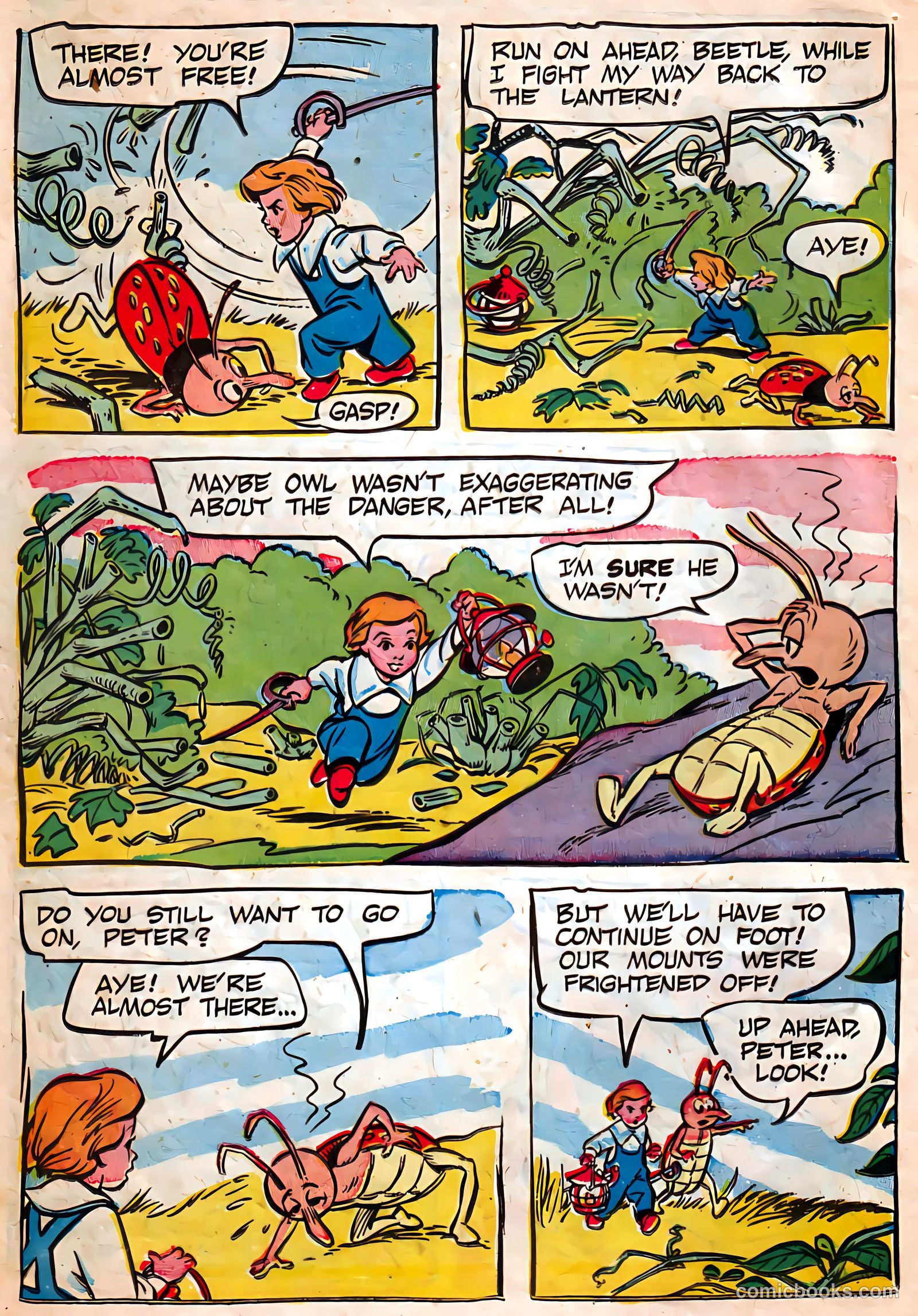 The Adventures of Peter Wheat #38 (1951, Peter Wheat Bread and Bakers Associates) — page 6 of 16