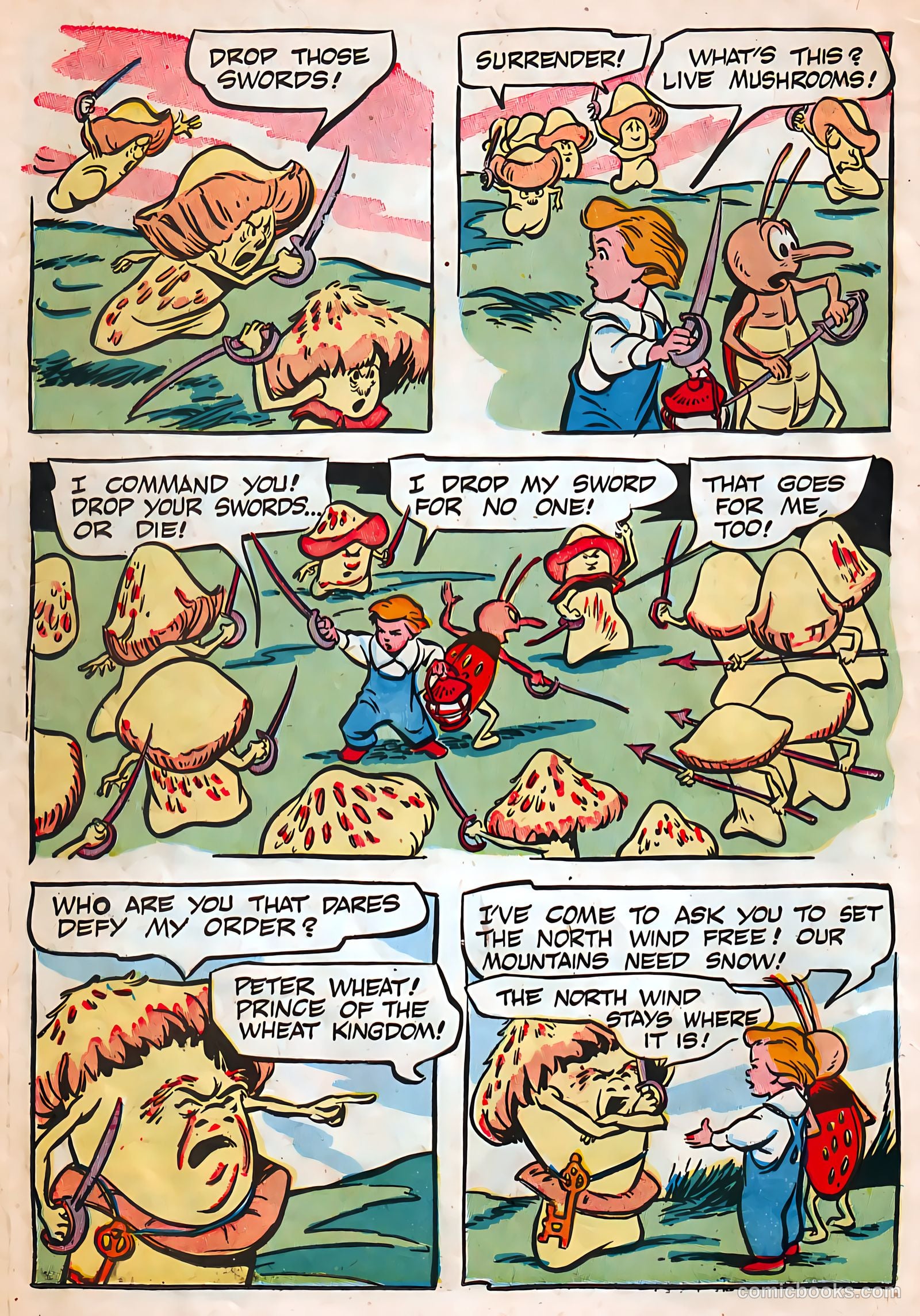 The Adventures of Peter Wheat #38 (1951, Peter Wheat Bread and Bakers Associates) — page 8 of 16