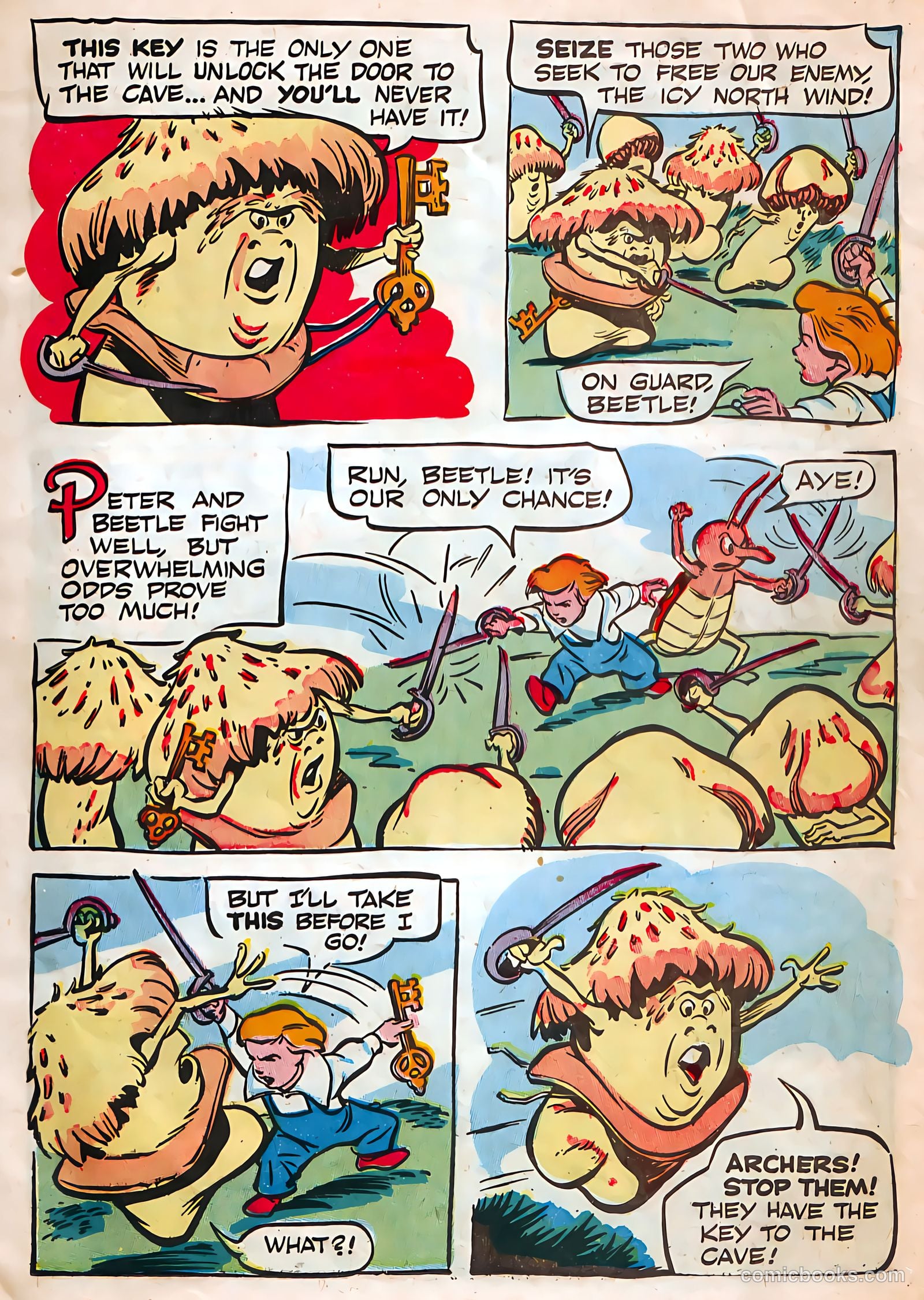 The Adventures of Peter Wheat #38 (1951, Peter Wheat Bread and Bakers Associates) — page 9 of 16