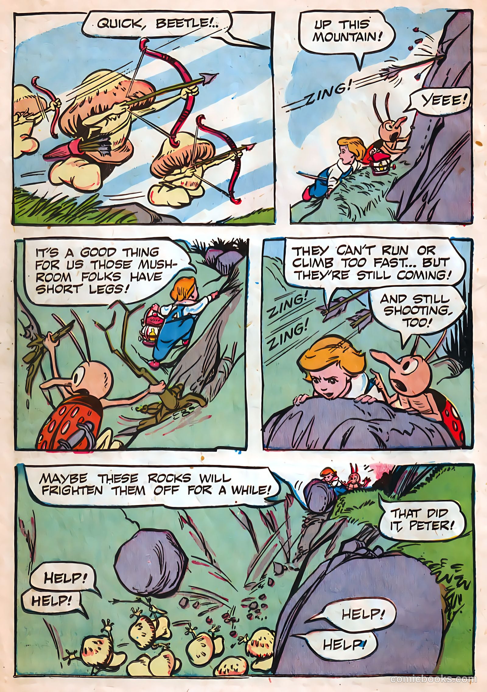 The Adventures of Peter Wheat #38 (1951, Peter Wheat Bread and Bakers Associates) — page 10 of 16
