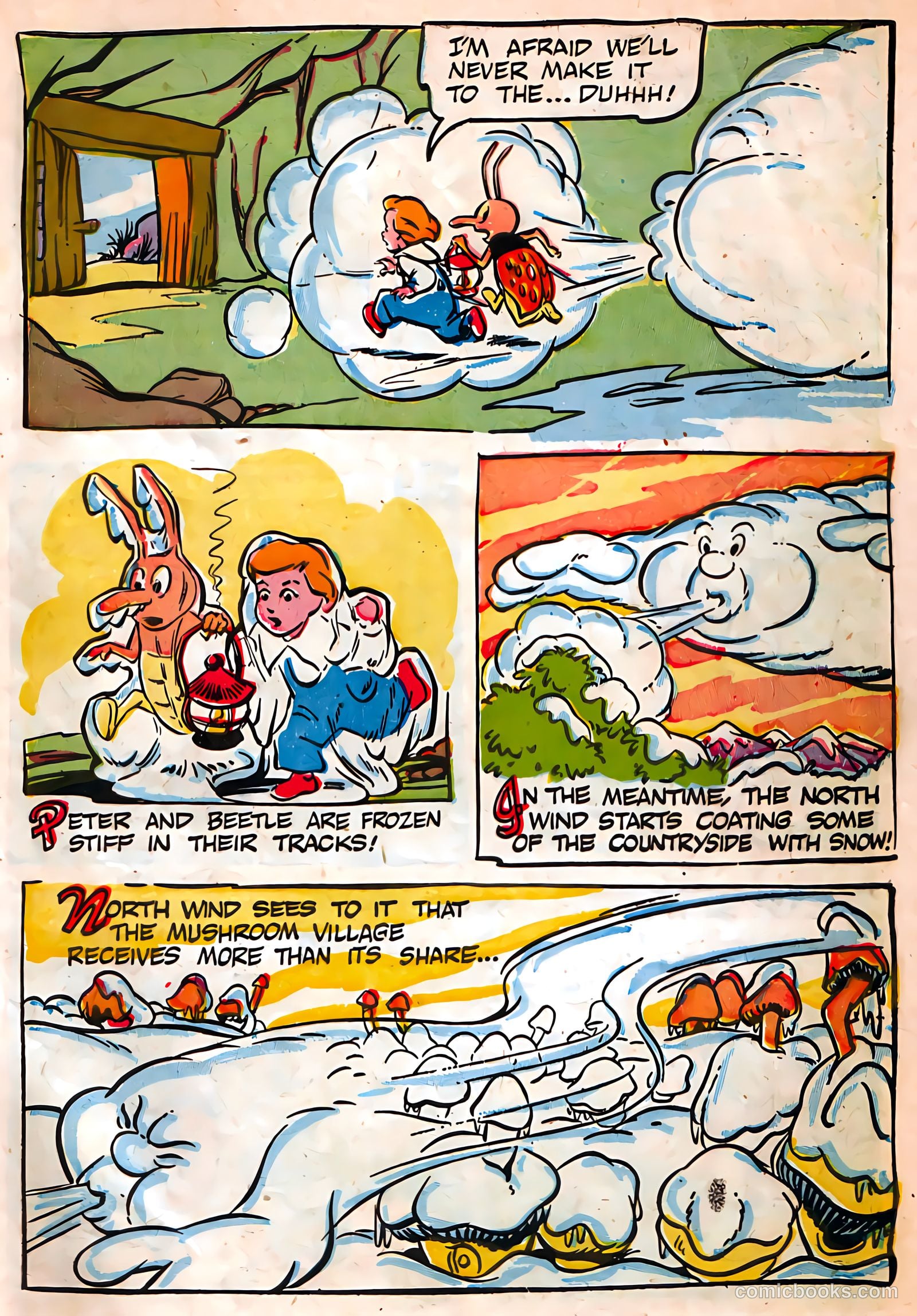 The Adventures of Peter Wheat #38 (1951, Peter Wheat Bread and Bakers Associates) — page 13 of 16