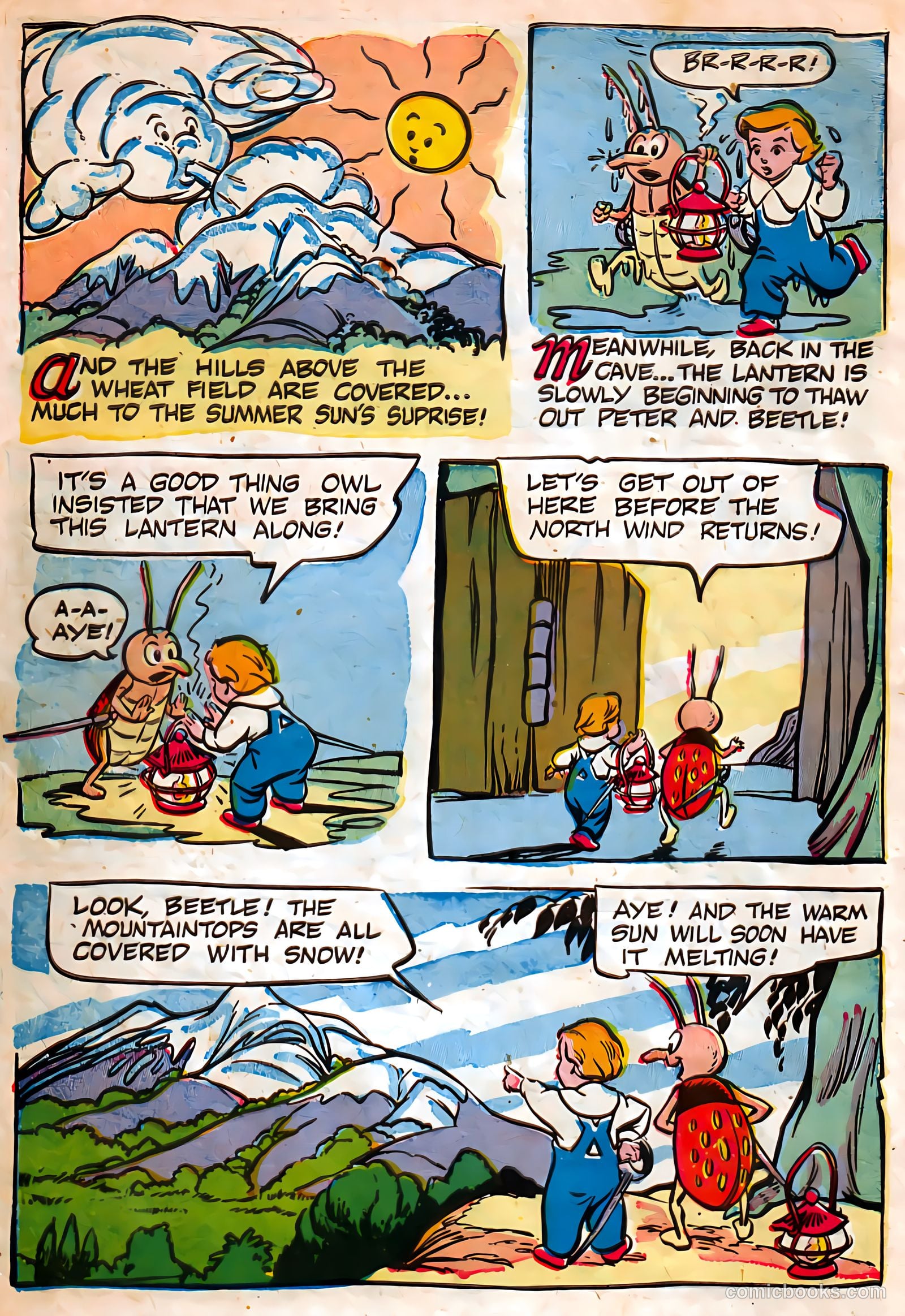 The Adventures of Peter Wheat #38 (1951, Peter Wheat Bread and Bakers Associates) — page 14 of 16