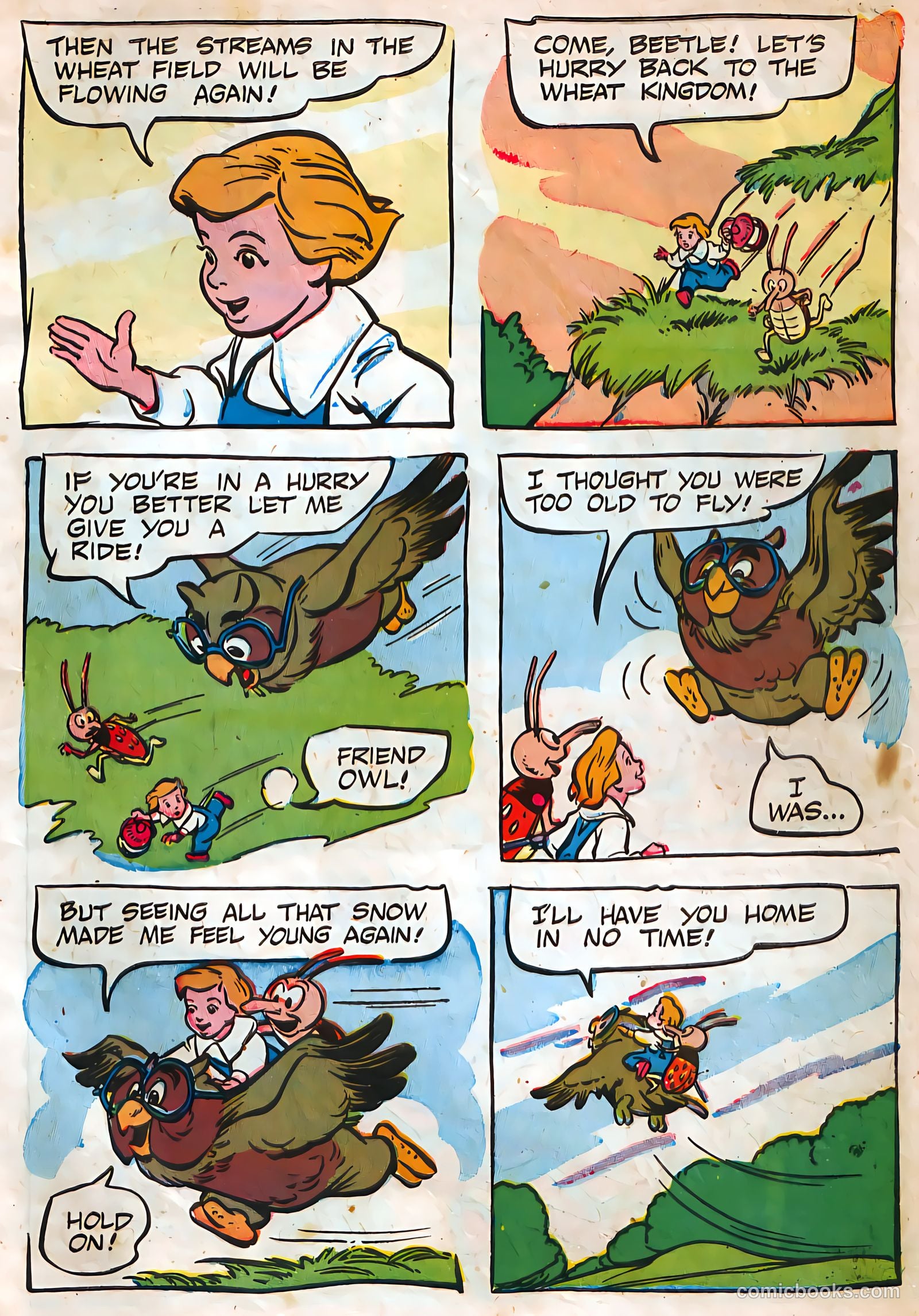 The Adventures of Peter Wheat #38 (1951, Peter Wheat Bread and Bakers Associates) — page 15 of 16