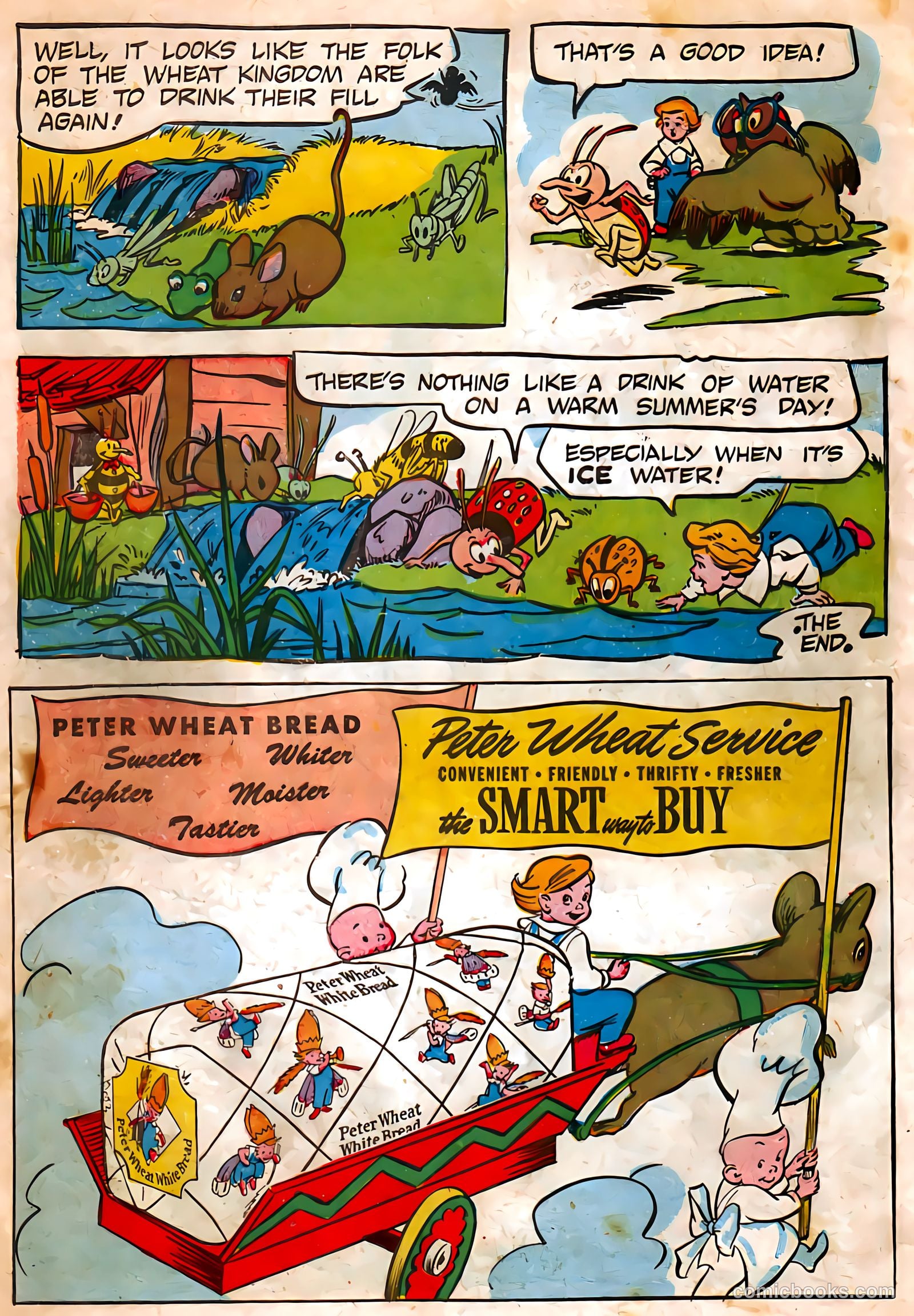 The Adventures of Peter Wheat #38 (1951, Peter Wheat Bread and Bakers Associates) — page 16 of 16