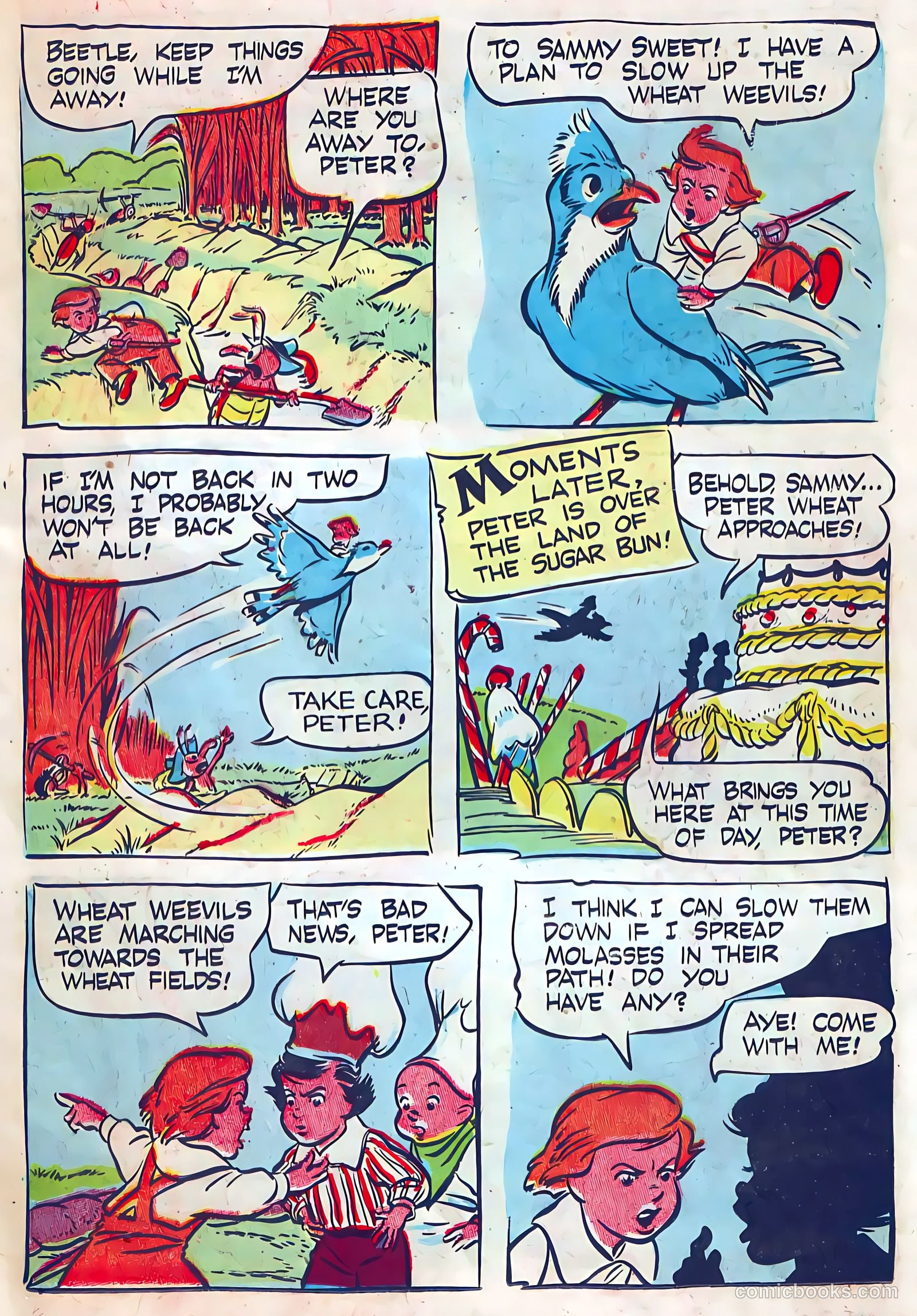 The Adventures of Peter Wheat #44 (1952) — page 5