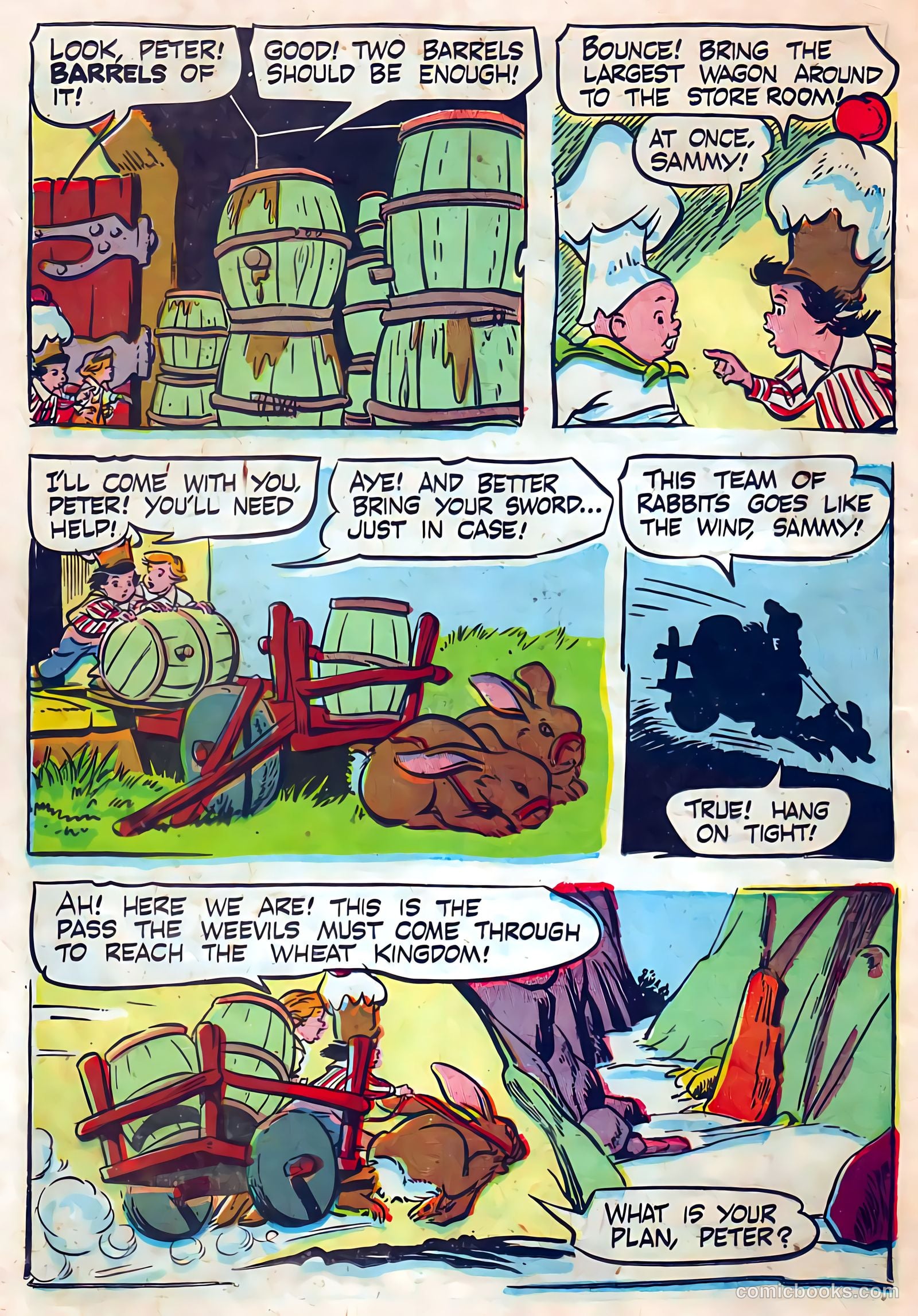 The Adventures of Peter Wheat #44 (1952) — page 6