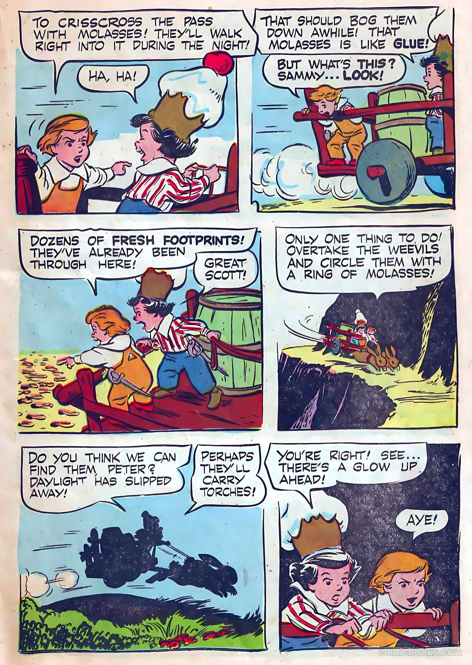 The Adventures of Peter Wheat #44 (1952) — page 7