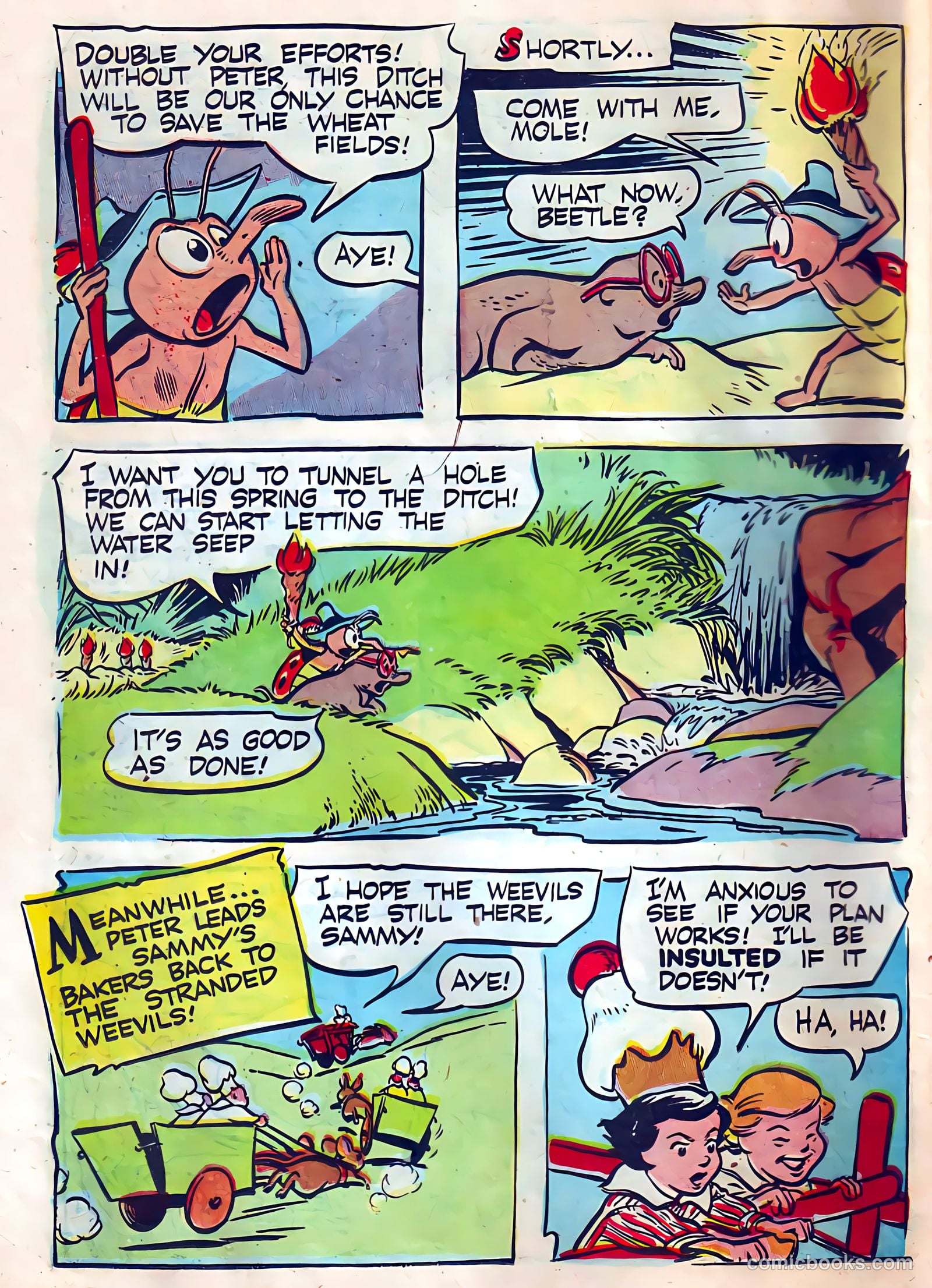 The Adventures of Peter Wheat #44 (1952) — page 12