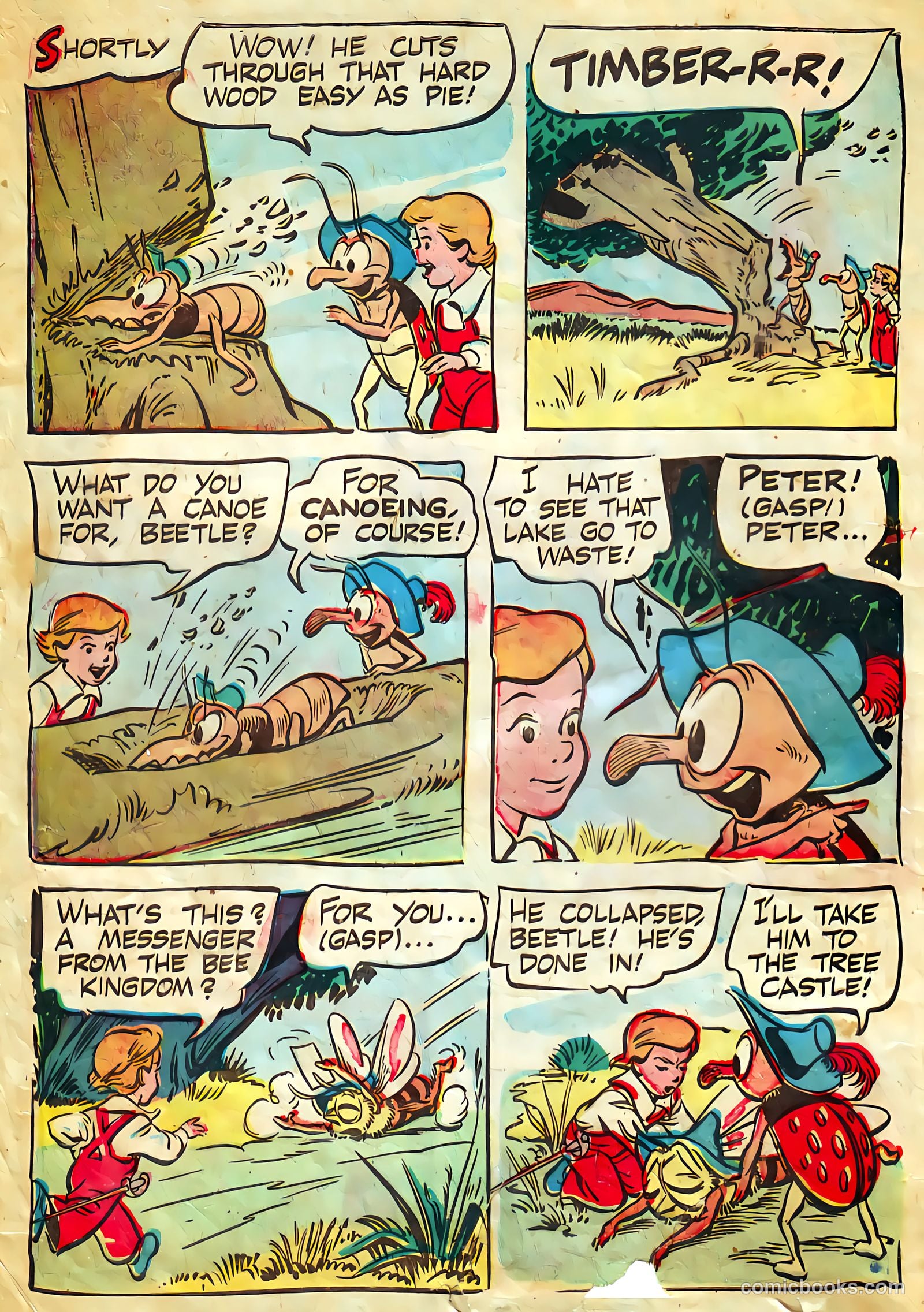 The Adventures of Peter Wheat #47 (1952) — page 2
