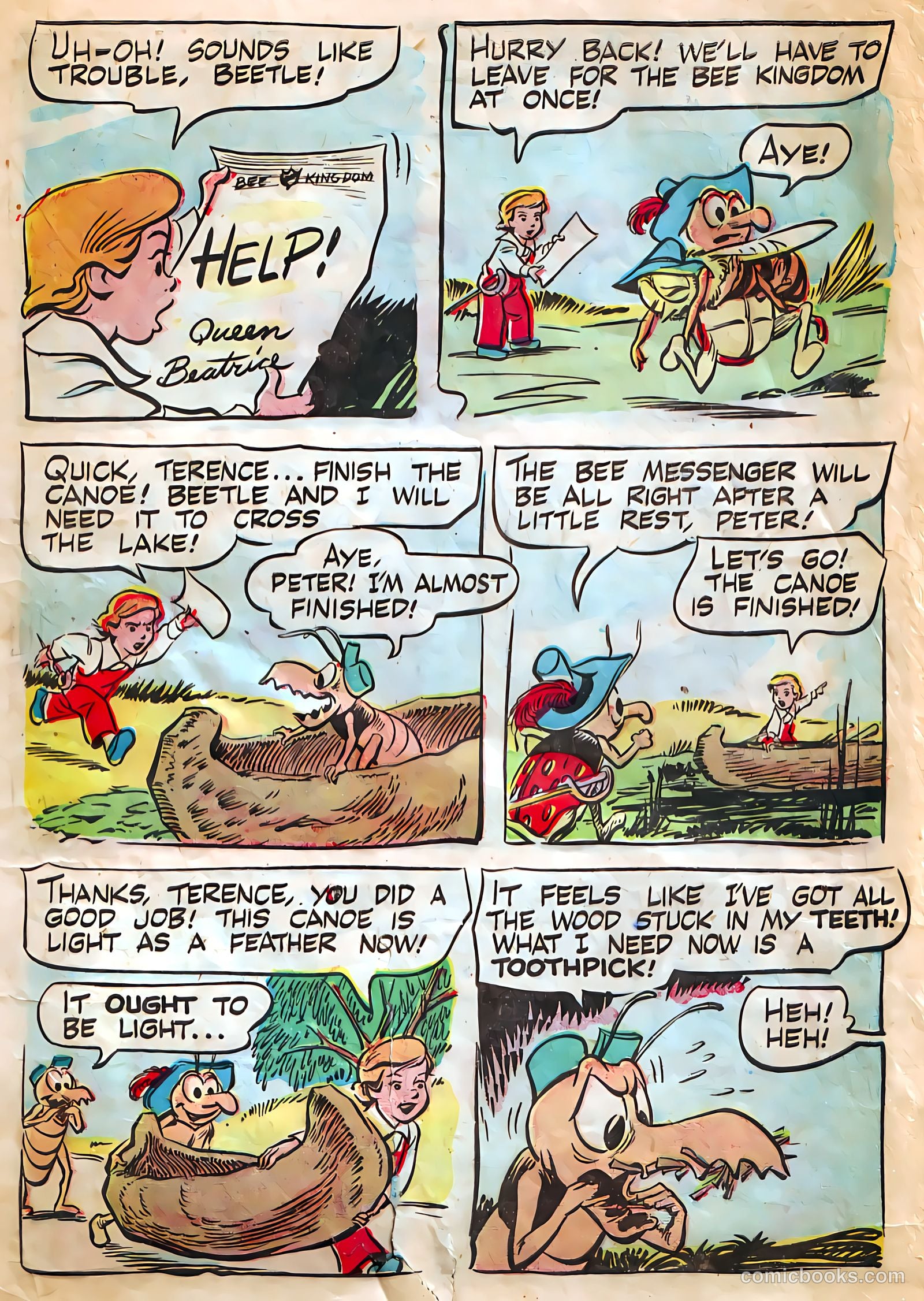 The Adventures of Peter Wheat #47 (1952) — page 3