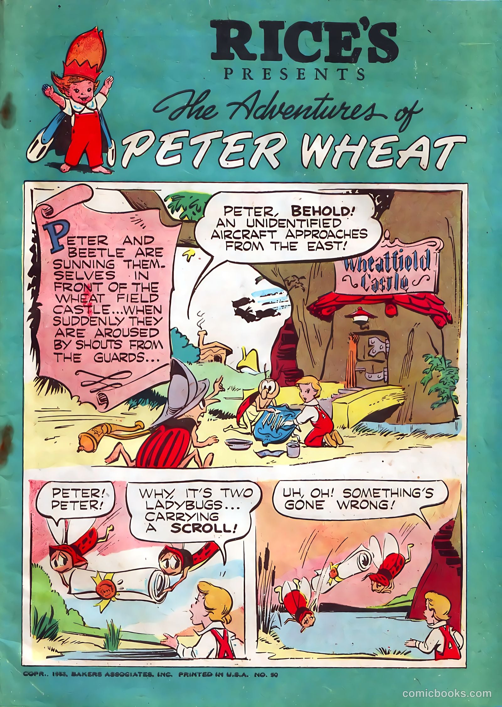 The Adventures of Peter Wheat #50 (1953) — page 1 of 16