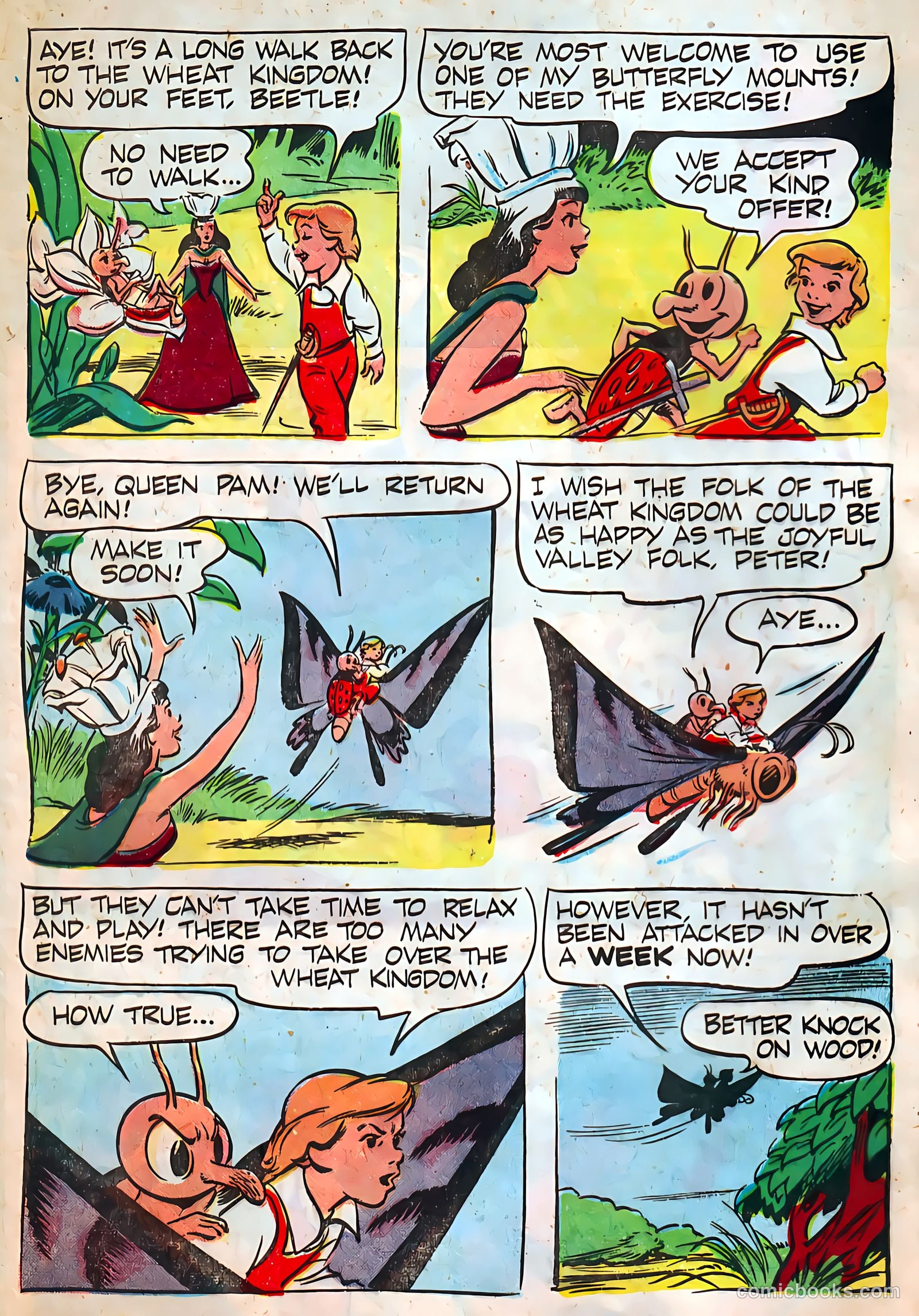 The Adventures of Peter Wheat #52 (1955) — page 2