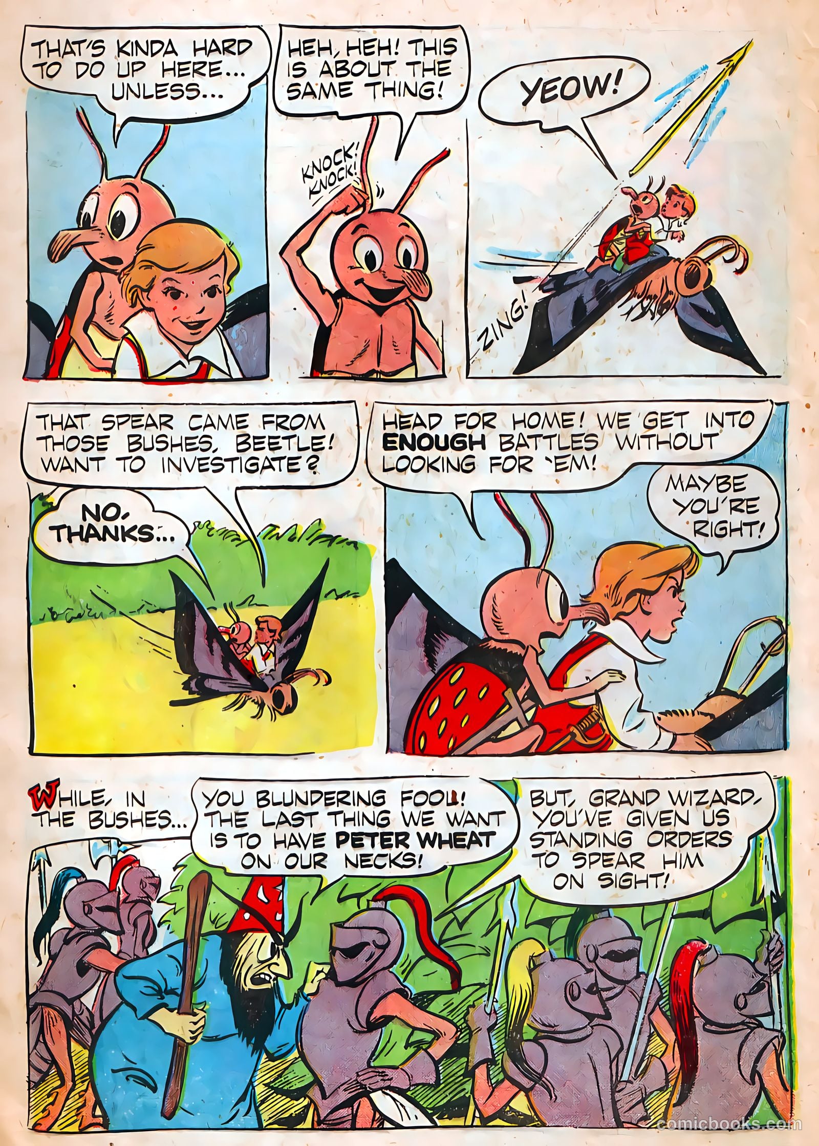 The Adventures of Peter Wheat #52 (1955) — page 3