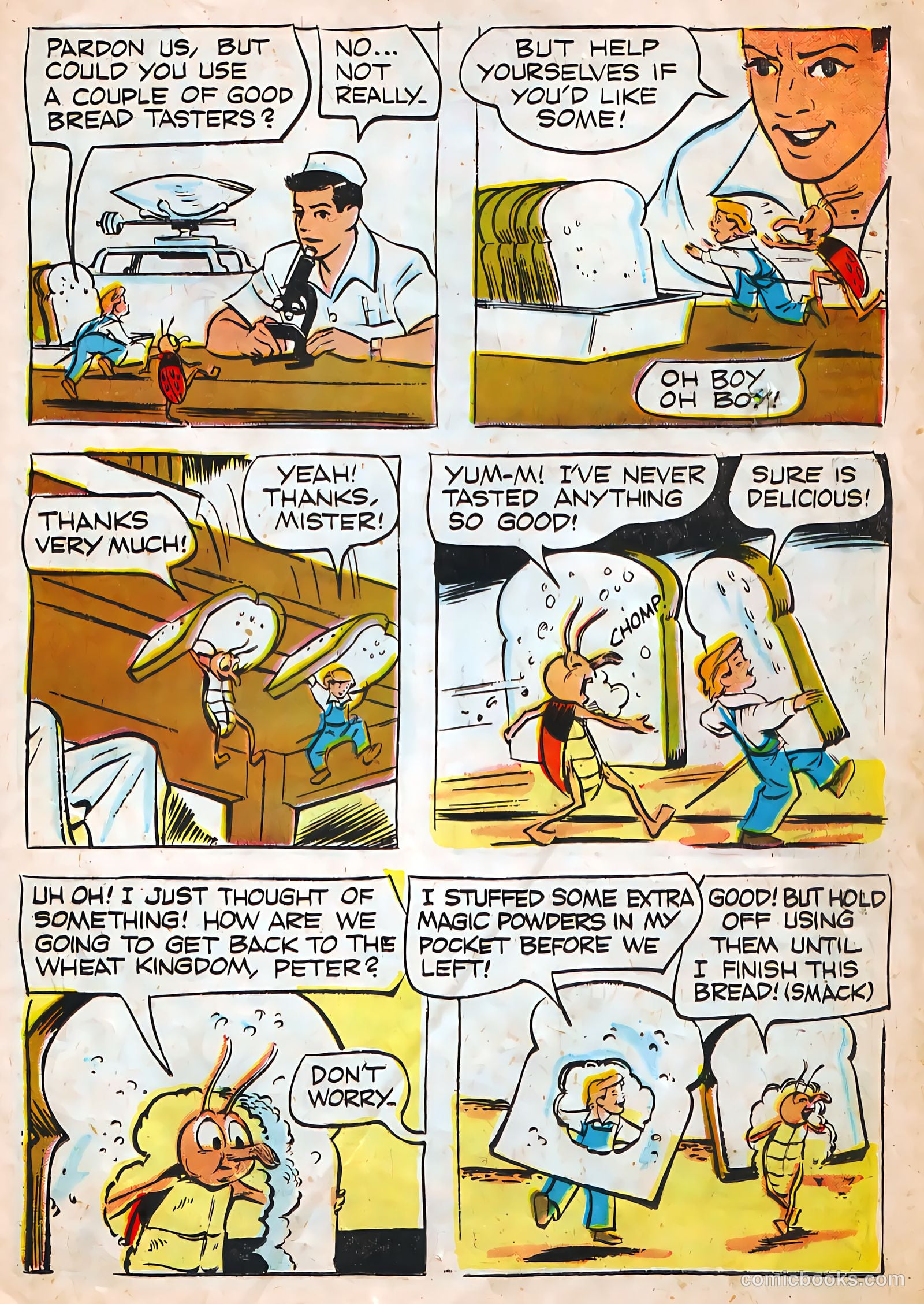 The Adventures of Peter Wheat #55 (1955) — page 11
