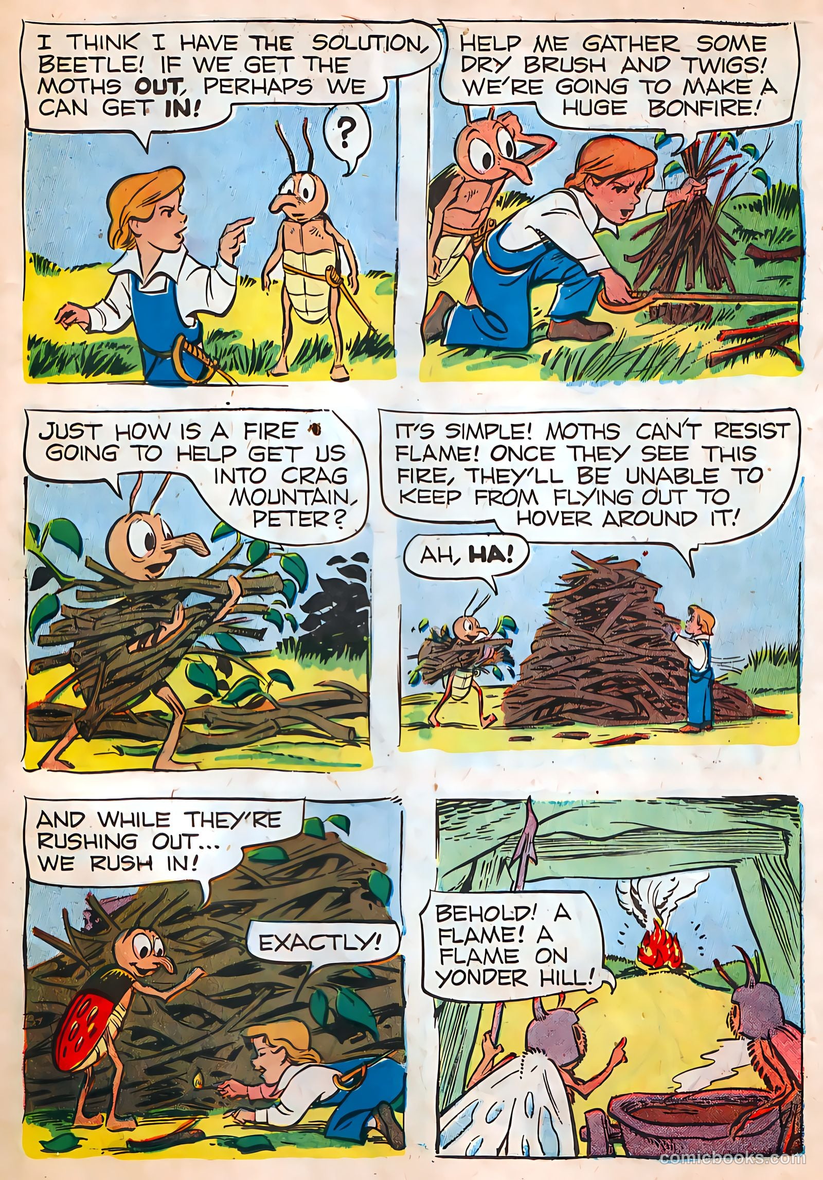 The Adventures of Peter Wheat #56 (1955) — page 9