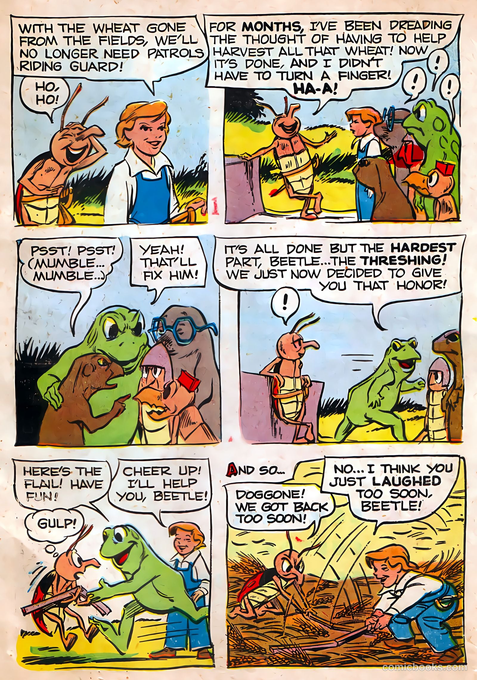 The Adventures of Peter Wheat #56 (1955) — page 15
