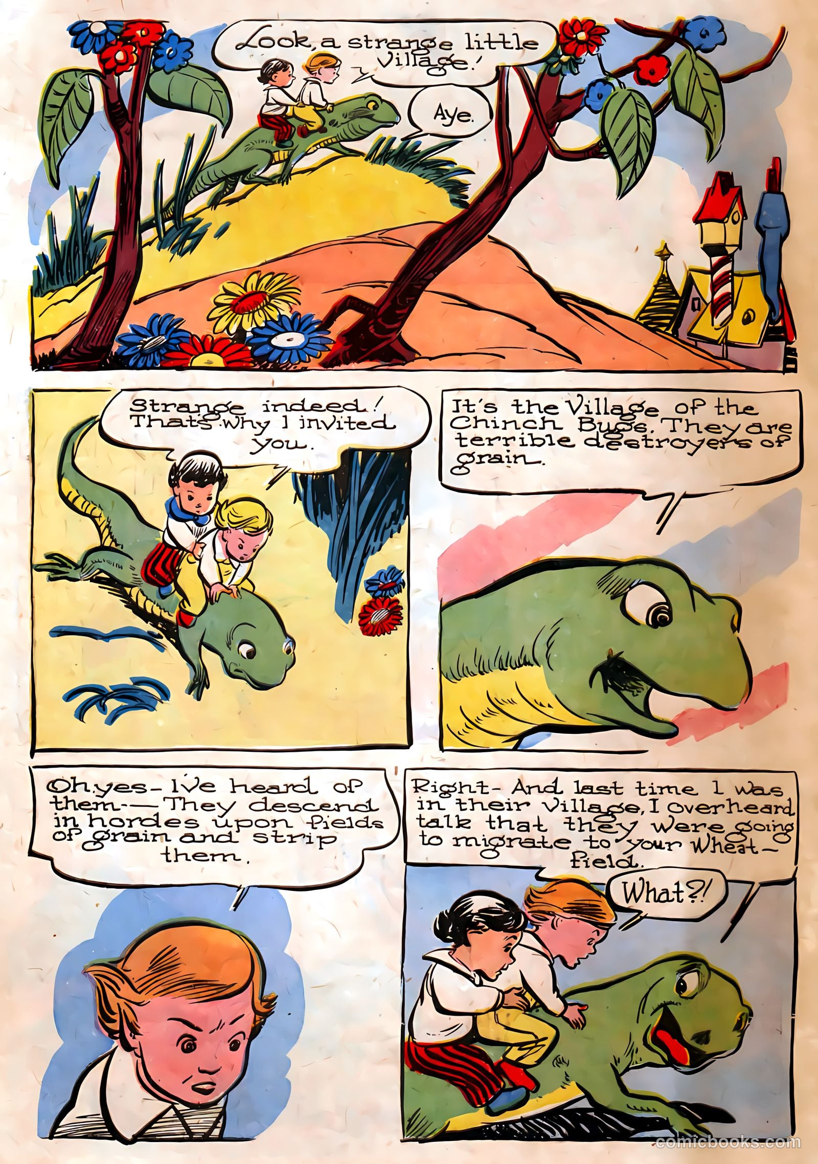 The Adventures of Peter Wheat #8 (1948, Peter Wheat Bread and Bakers Associates) — page 2 of 16