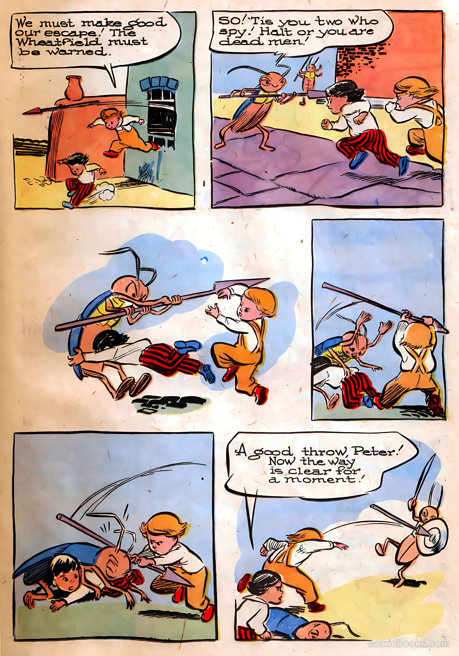 The Adventures of Peter Wheat #8 (1948, Peter Wheat Bread and Bakers Associates) — page 7 of 16