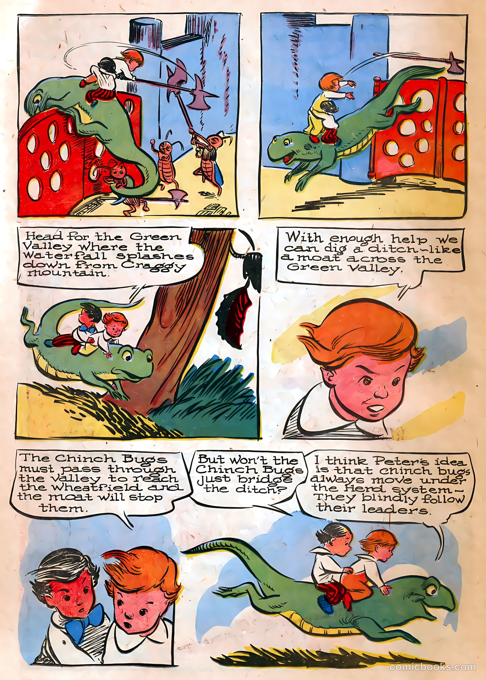 The Adventures of Peter Wheat #8 (1948, Peter Wheat Bread and Bakers Associates) — page 10 of 16