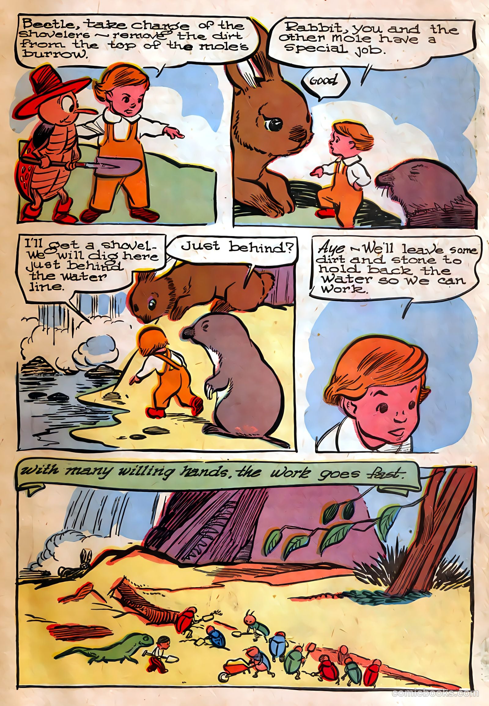 The Adventures of Peter Wheat #8 (1948, Peter Wheat Bread and Bakers Associates) — page 13 of 16