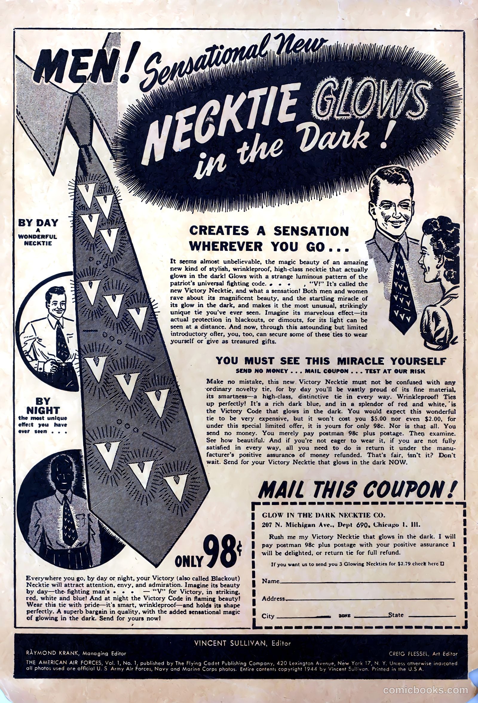The American Air Forces #1 (1944, Magazine Enterprises) — page 2 of 52
