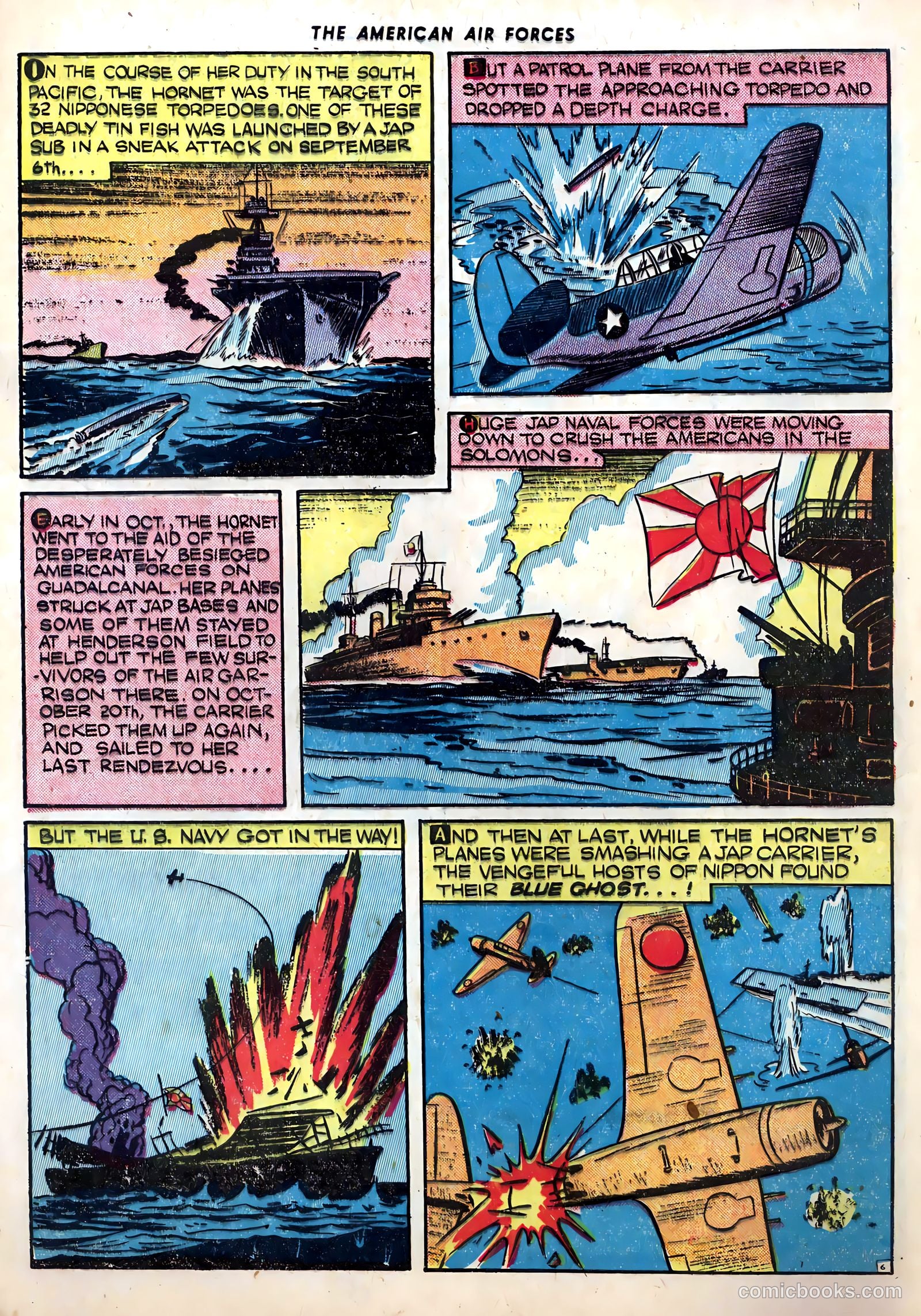 The American Air Forces #1 (1944, Magazine Enterprises) — page 12 of 52