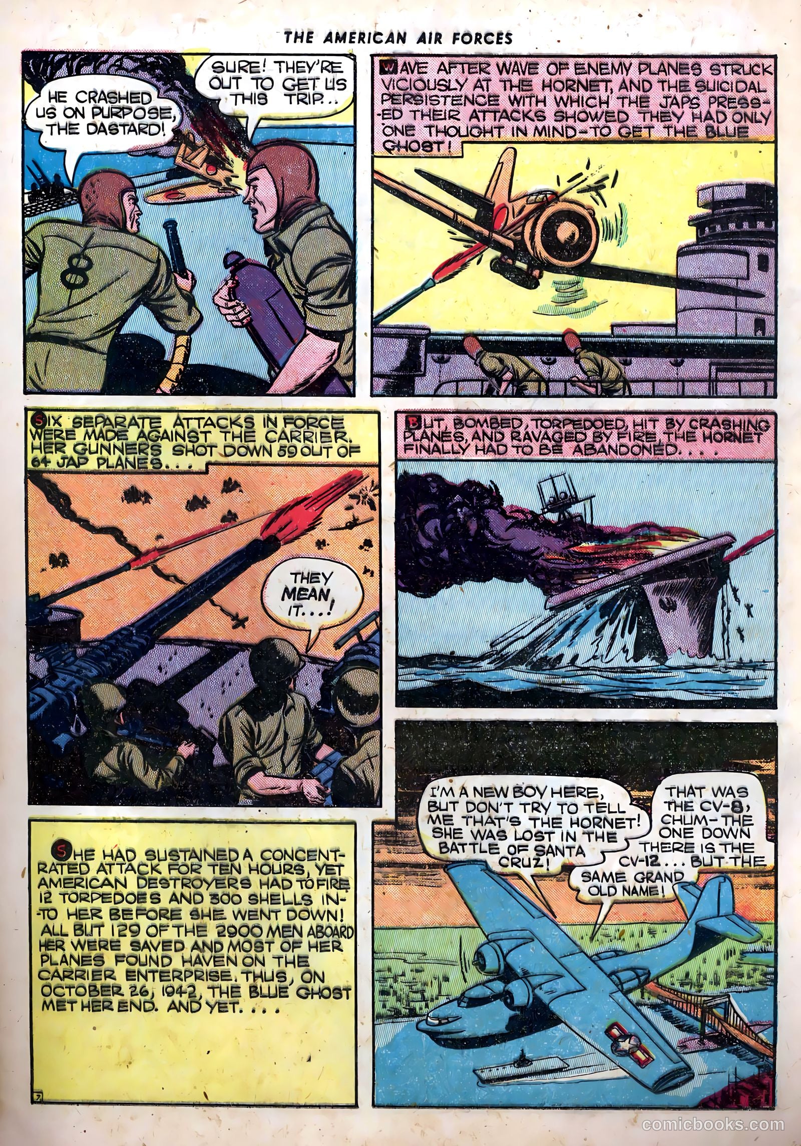 The American Air Forces #1 (1944, Magazine Enterprises) — page 13 of 52