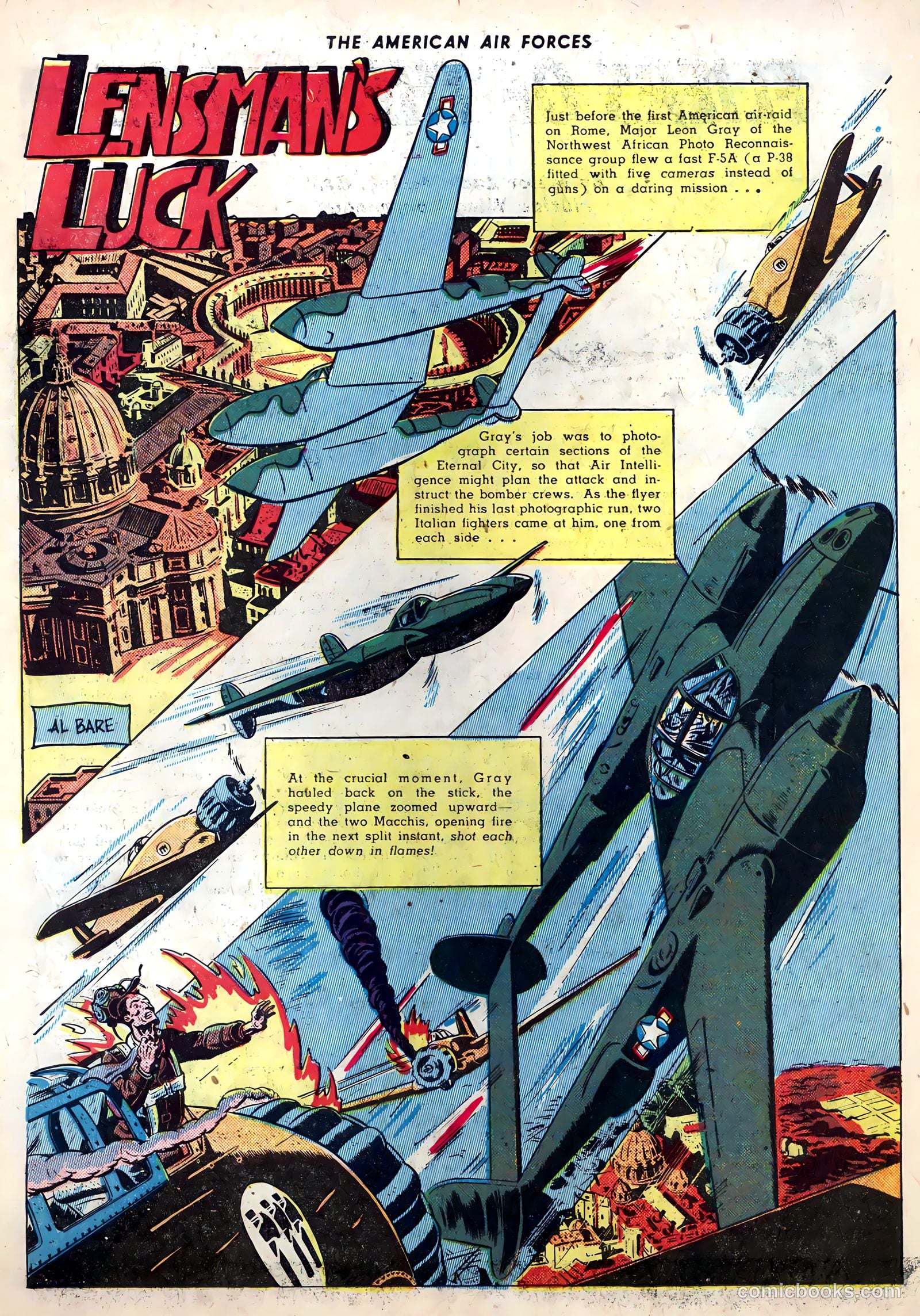 The American Air Forces #1 (1944, Magazine Enterprises) — page 14 of 52