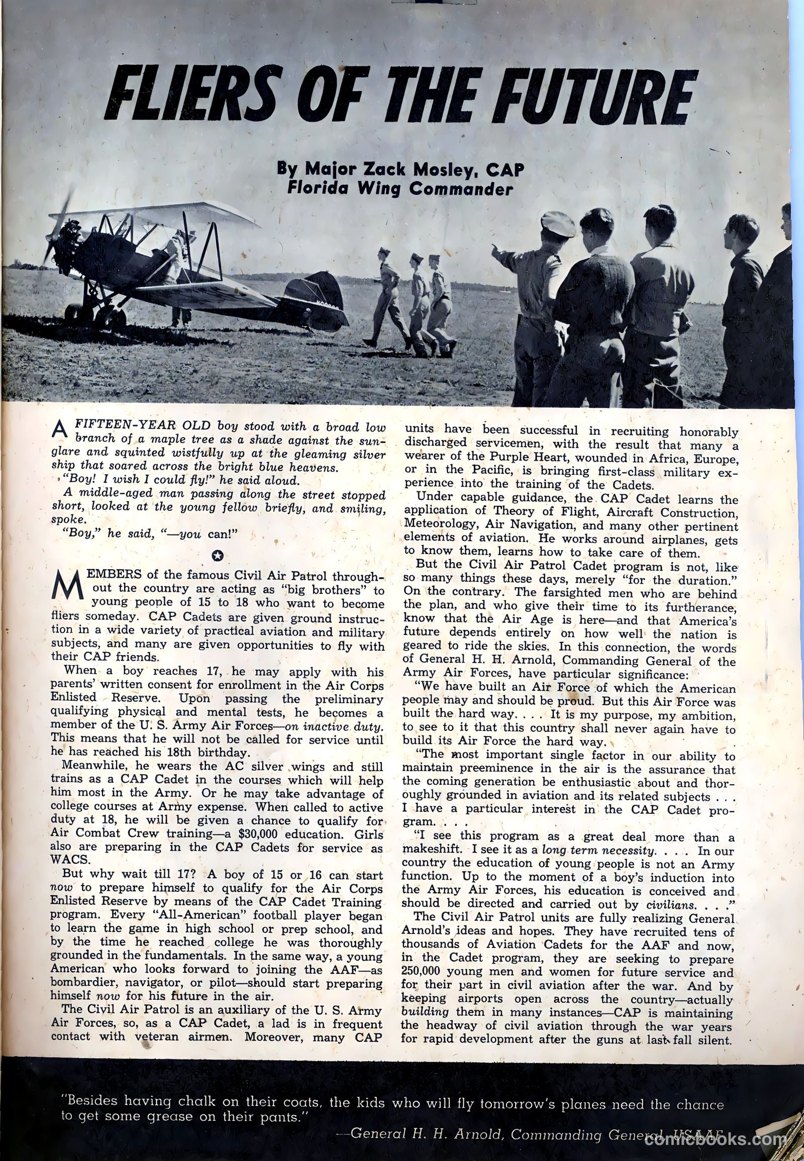 The American Air Forces #1 (1944, Magazine Enterprises) — page 15 of 52