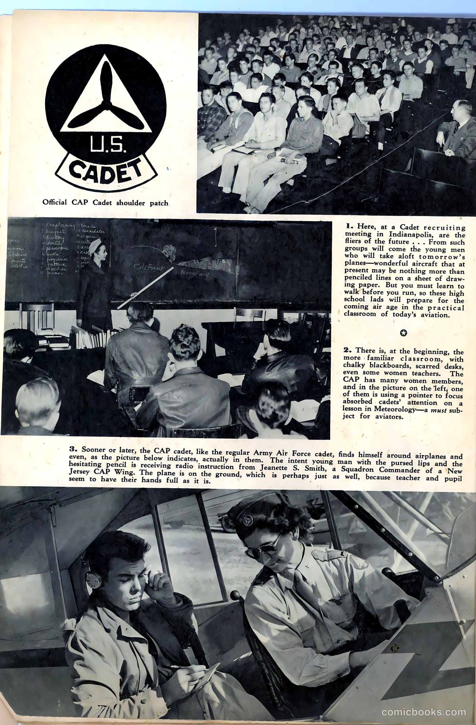 The American Air Forces #1 (1944, Magazine Enterprises) — page 16 of 52